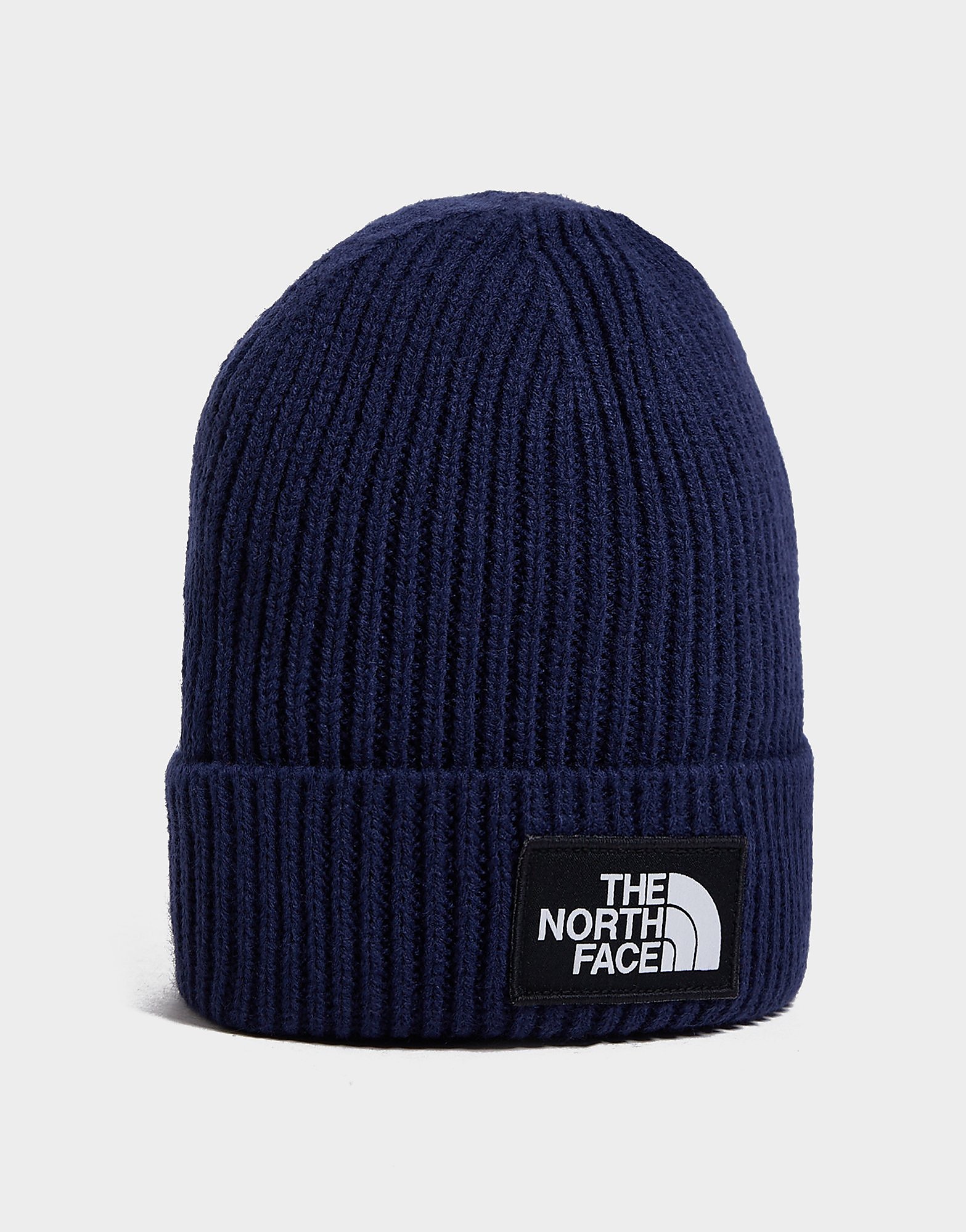 

The North Face Box Logo Beanie - Navy/White - Womens, Navy/White