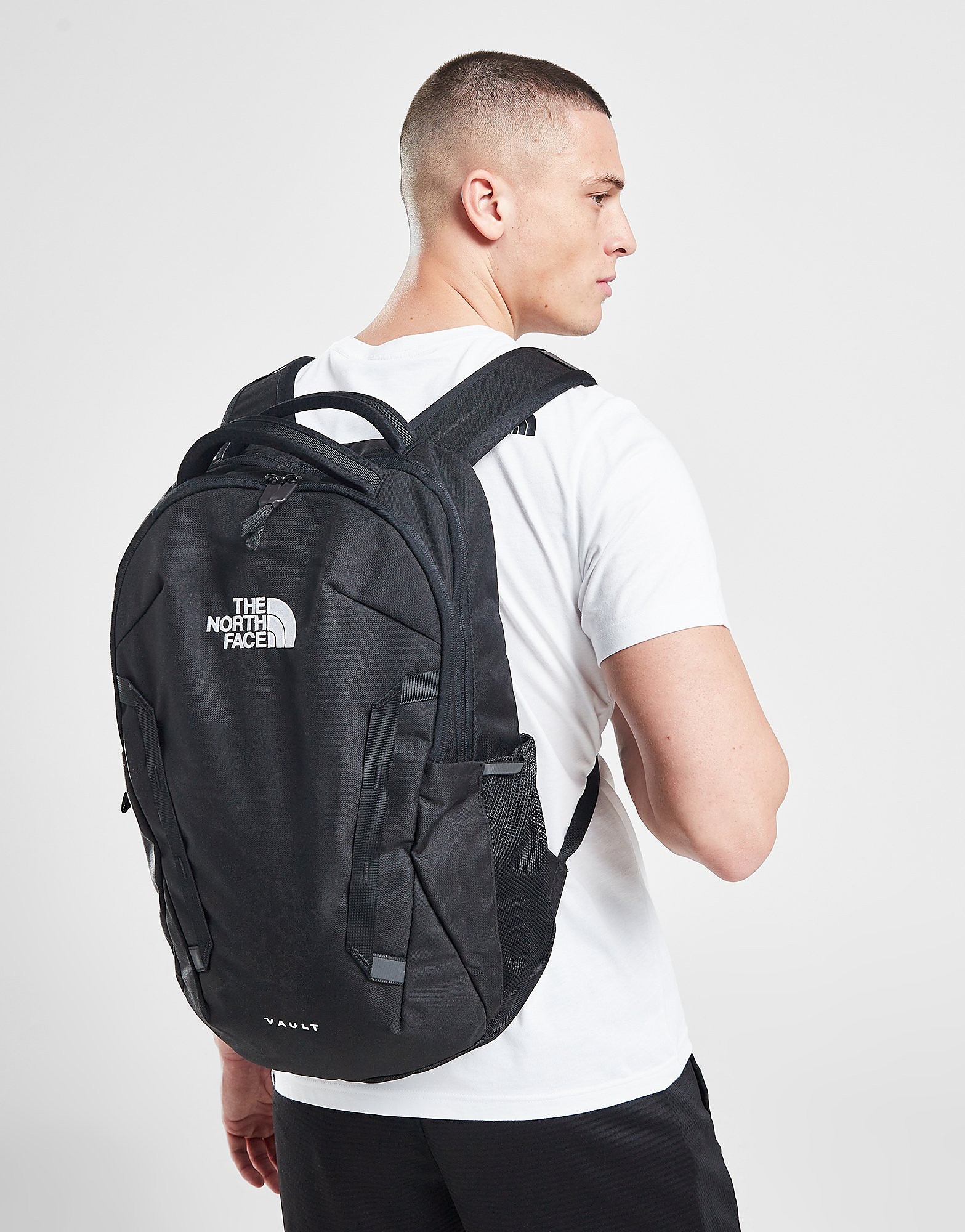 

The North Face Vault Backpack - Black/White - Womens, Black/White