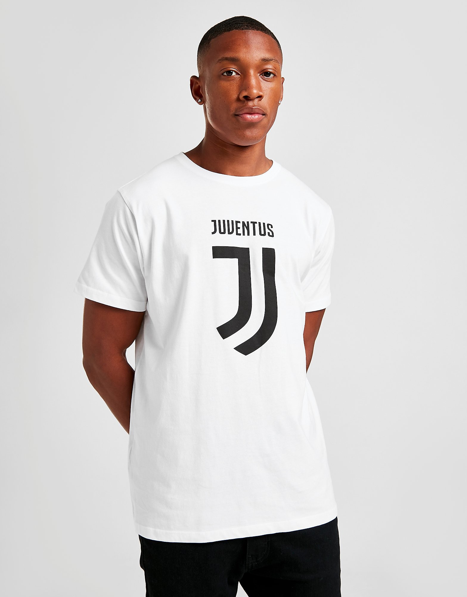 

Official Team Juventus Crest T-Shirt - White - Mens, White
