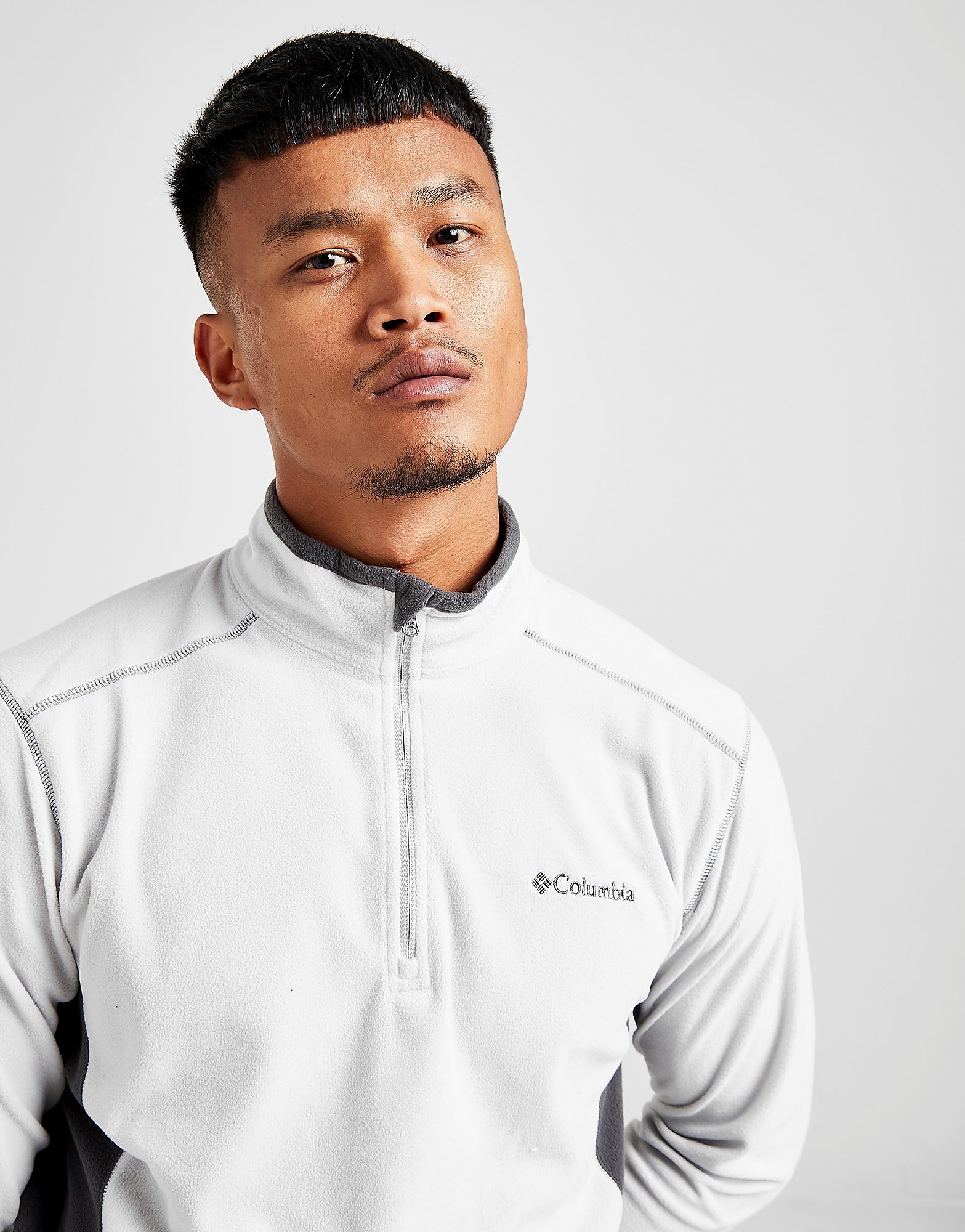 

Columbia Klamath 1/4 Zip Fleece - Grey - Mens, Grey