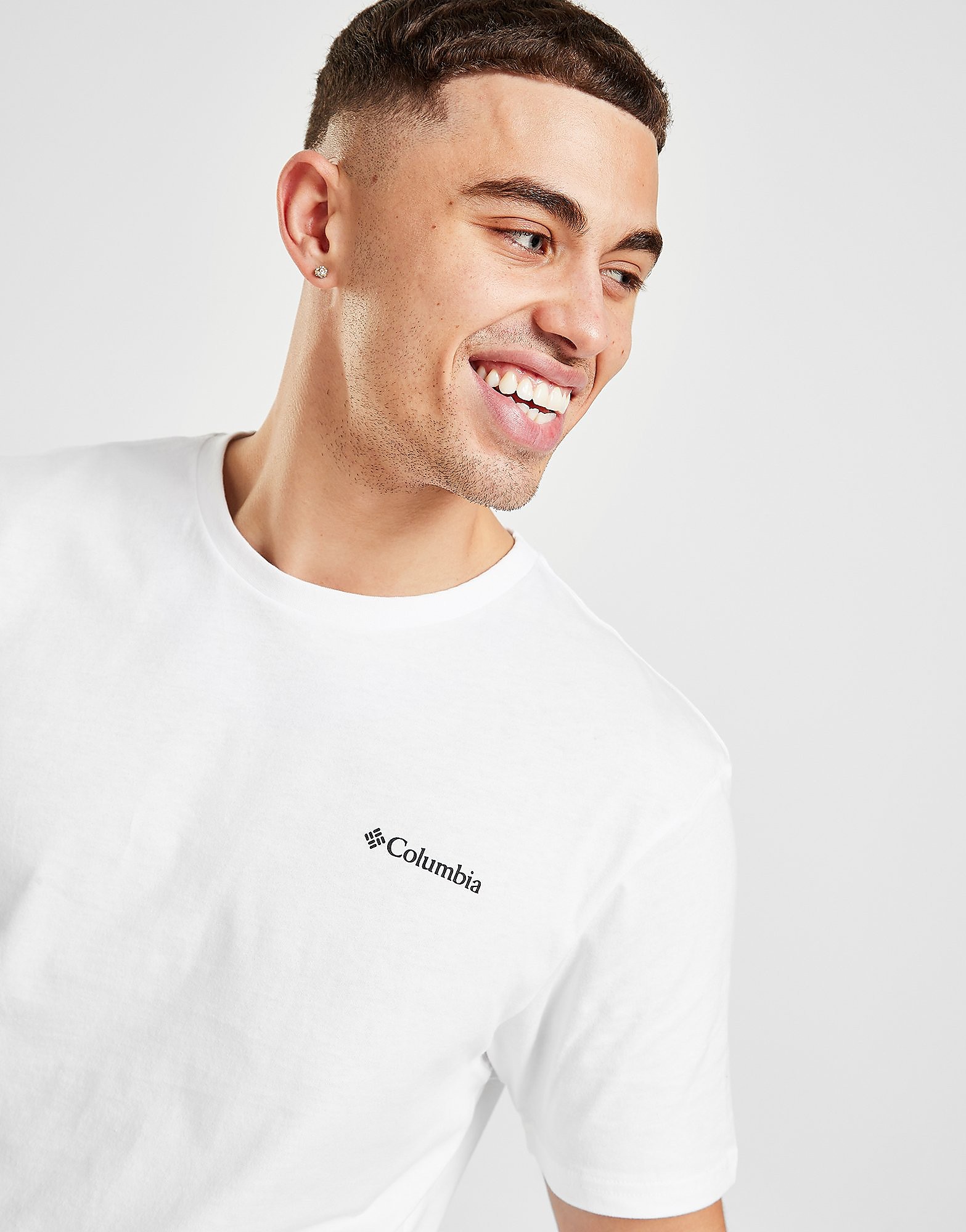 

Columbia Back Box T-Shirt - White - Mens, White
