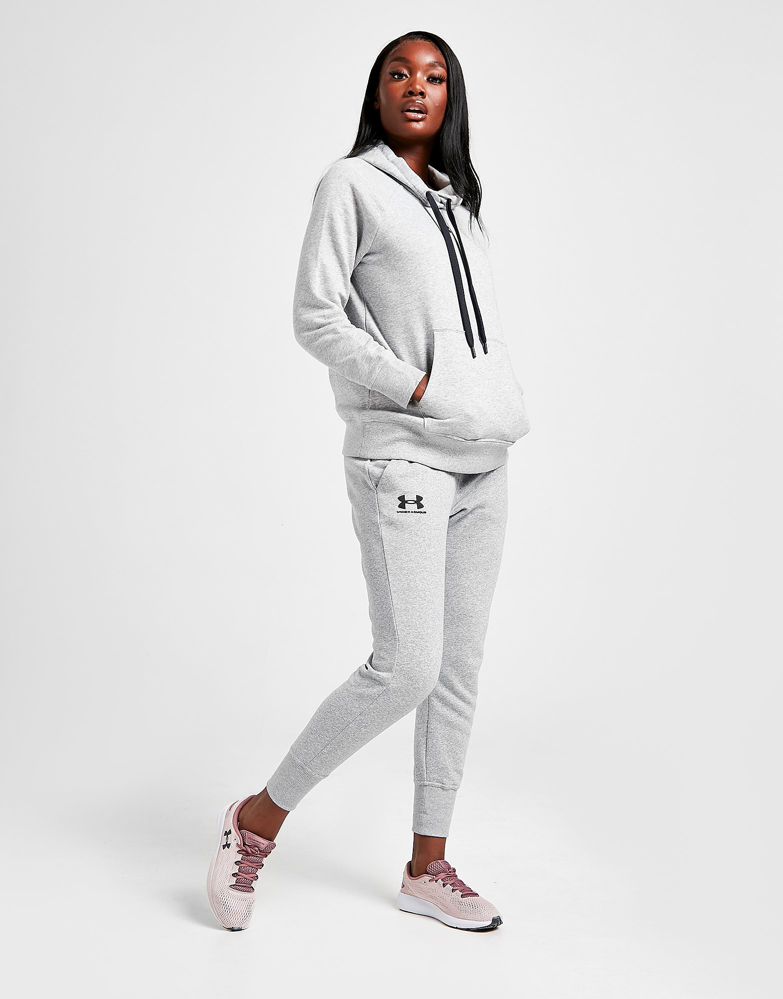 Under Armour Rival Joggers - Steel Medium Heather - Womens, Steel Medium Heather
