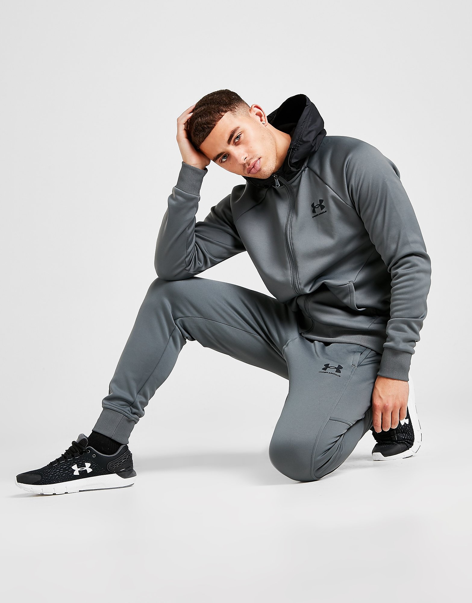 

Under Armour UA Armour Fleece Track Pants - Only at JD - Grey - Mens, Grey