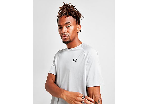 Under Armour T-shirt Tech Novelty Homme - Halo Gray, Halo Gray