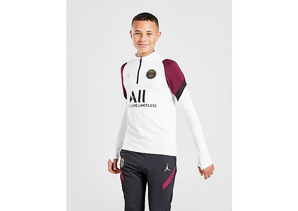 Jordan Haut d'entraînement Paris Saint-Germain Strike Junior - White/Bordeaux/Black/Truly Gold, Whit