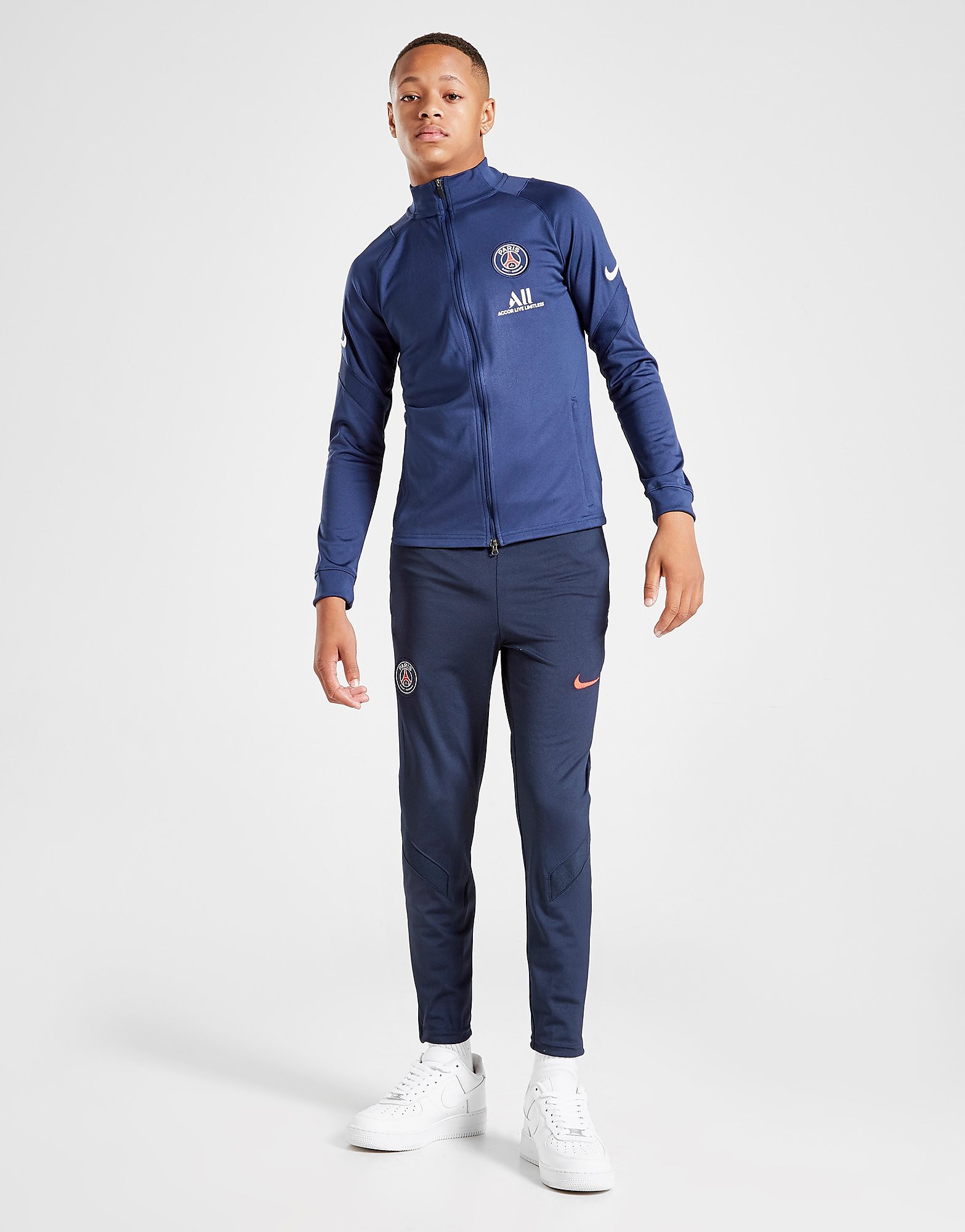 

Nike Paris Saint Germain Strike Tracksuit Junior - Midnight Navy/Midnight Navy/Midnight Navy/White - Kids, Midnight Navy/Midnight Navy/Midnight Navy/White