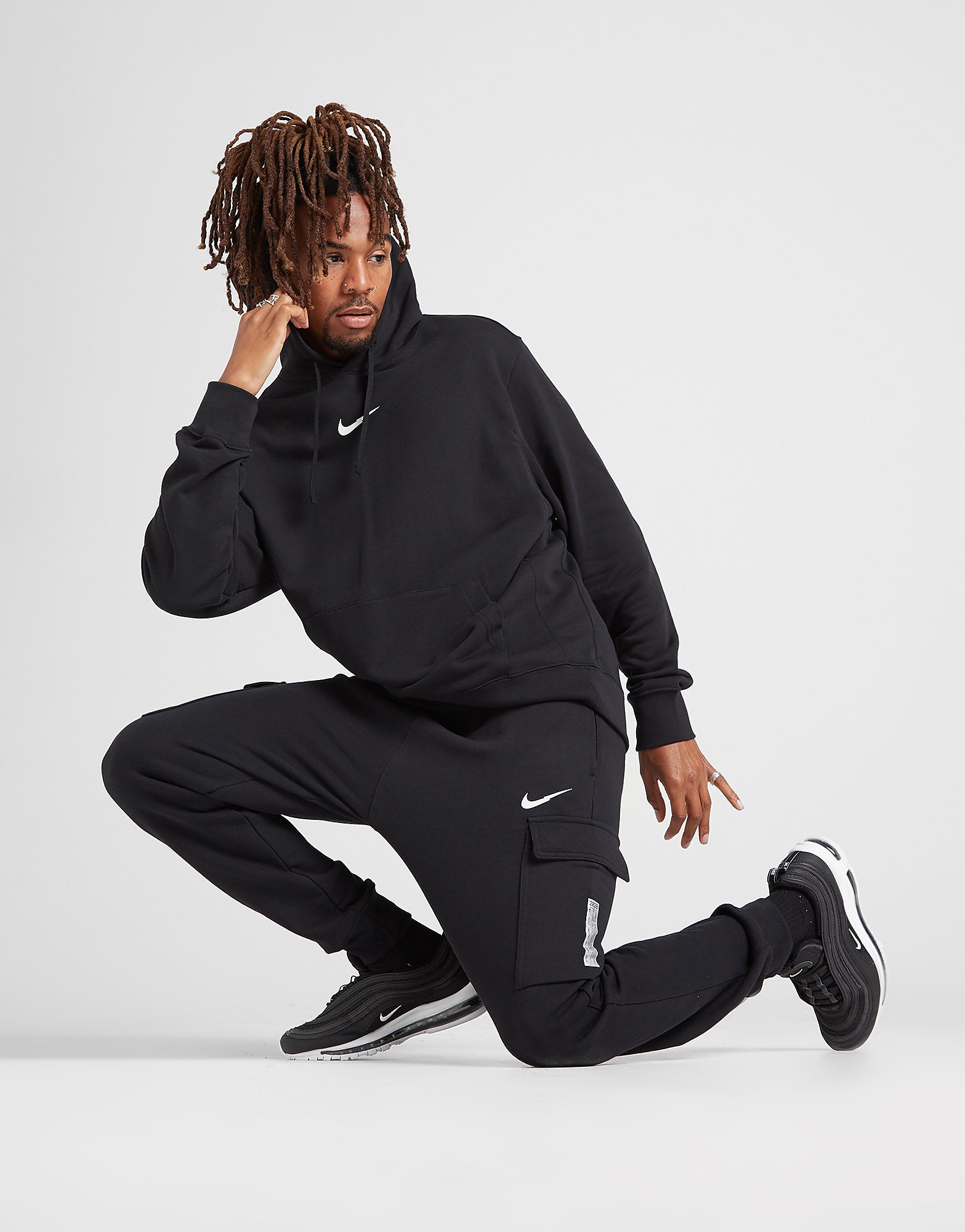 

Nike On Tour Cargo Track Pants Men's - Black, Black