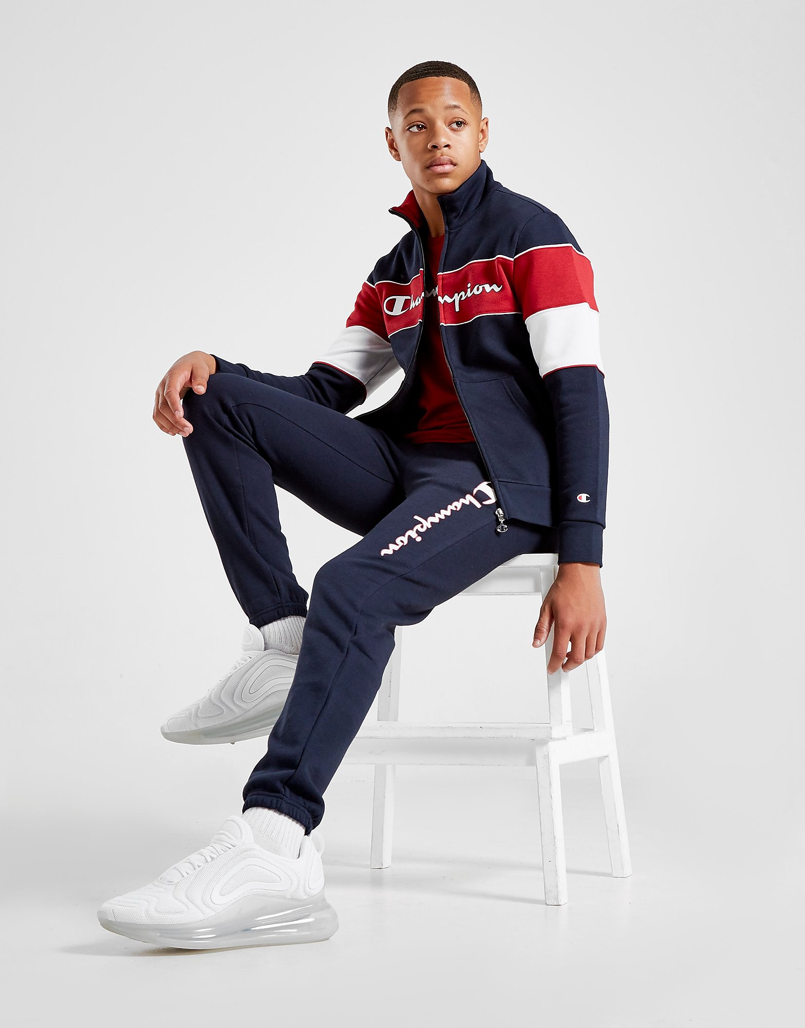 

Champion Fleece Tracksuit Junior - Blue - Kids, Blue