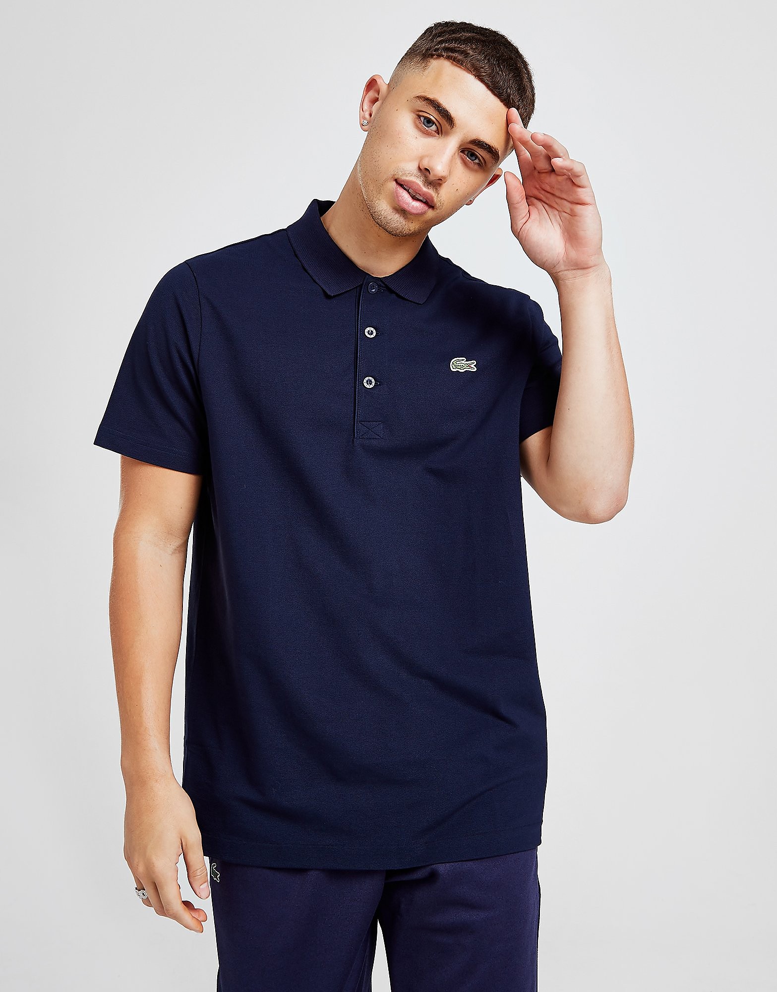 

Lacoste Alligator Polo Shirt - Blue - Mens, Blue