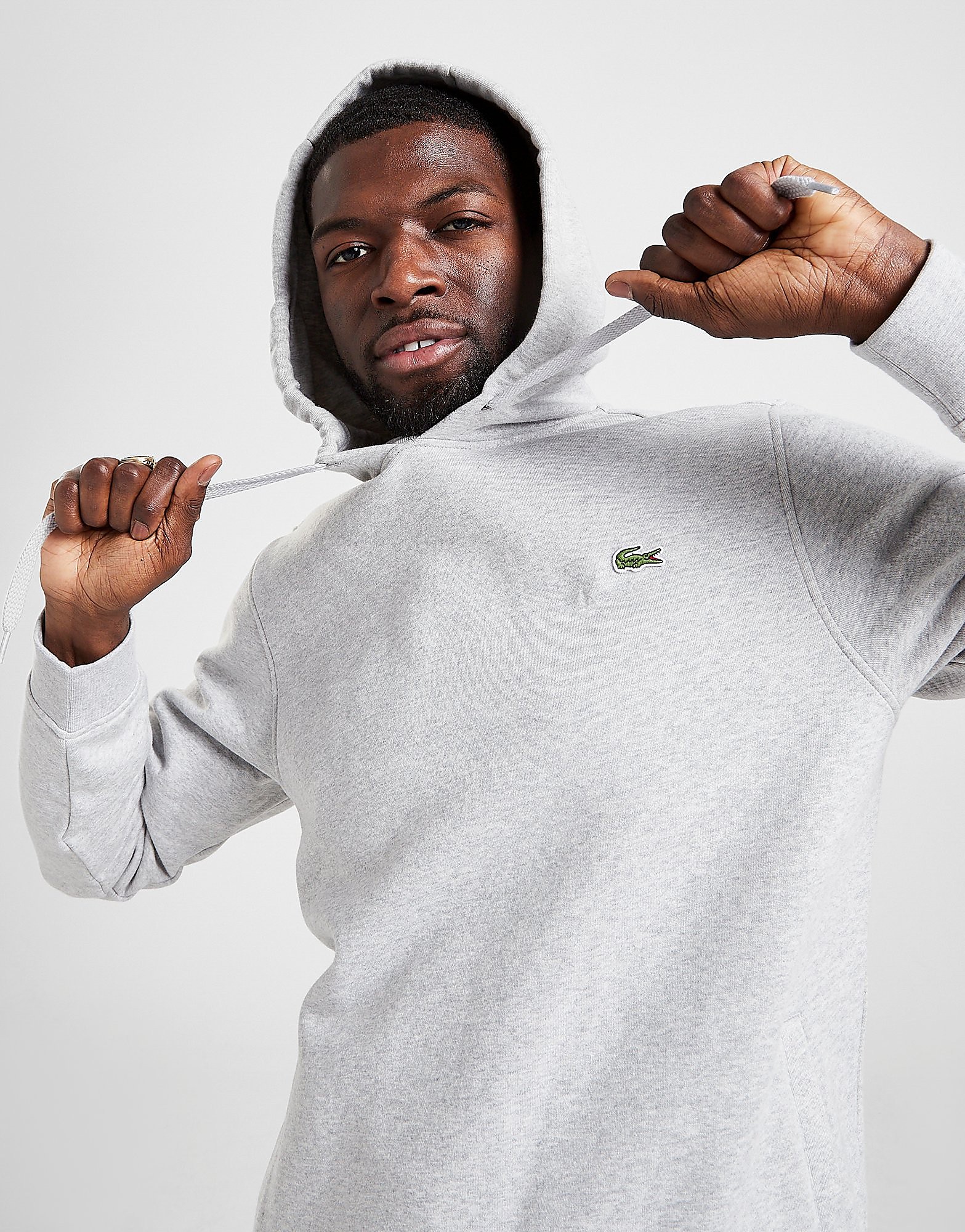 

Lacoste Core Hoodie - Grey - Mens, Grey