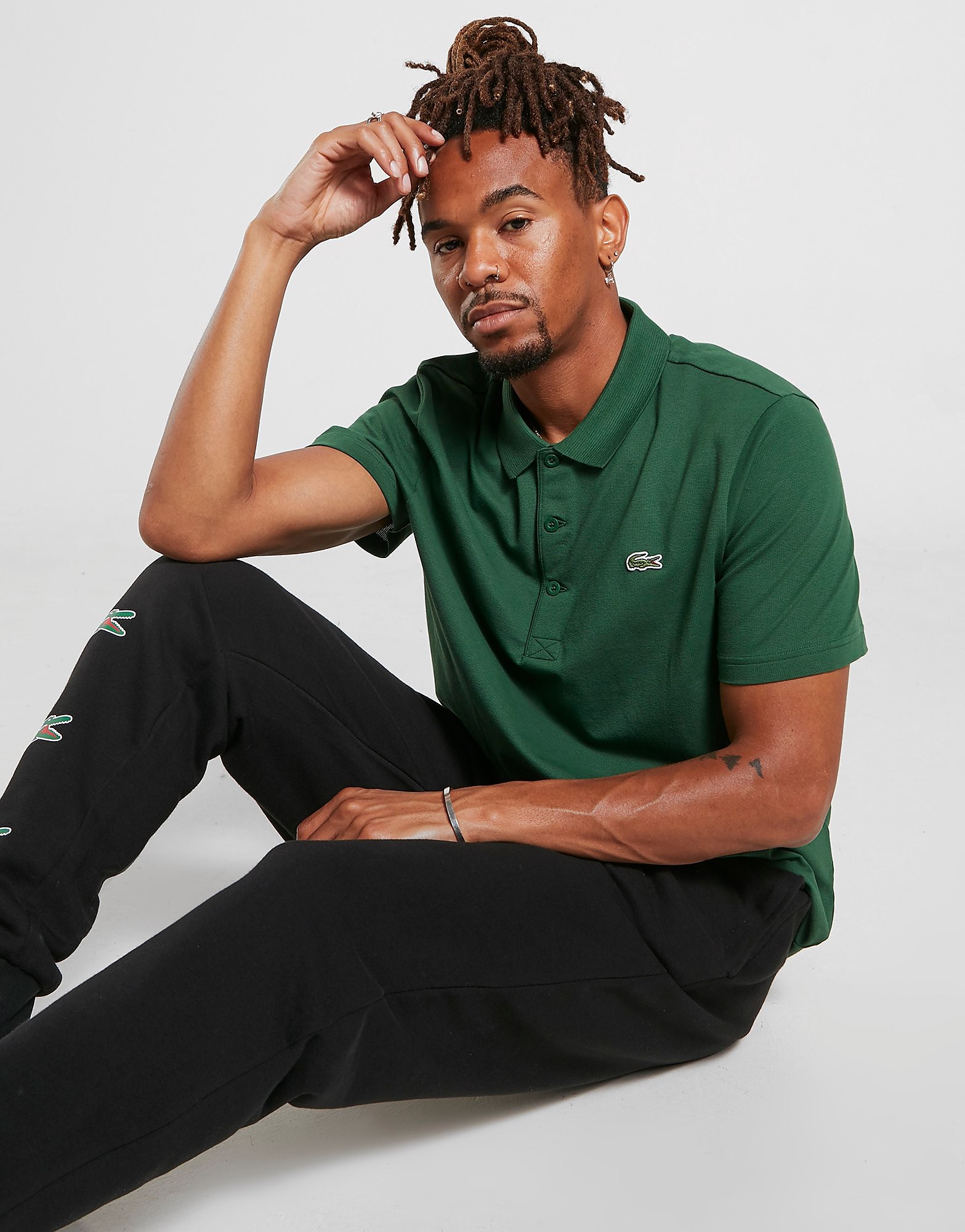 

Lacoste Alligator Polo Shirt - Green - Mens, Green