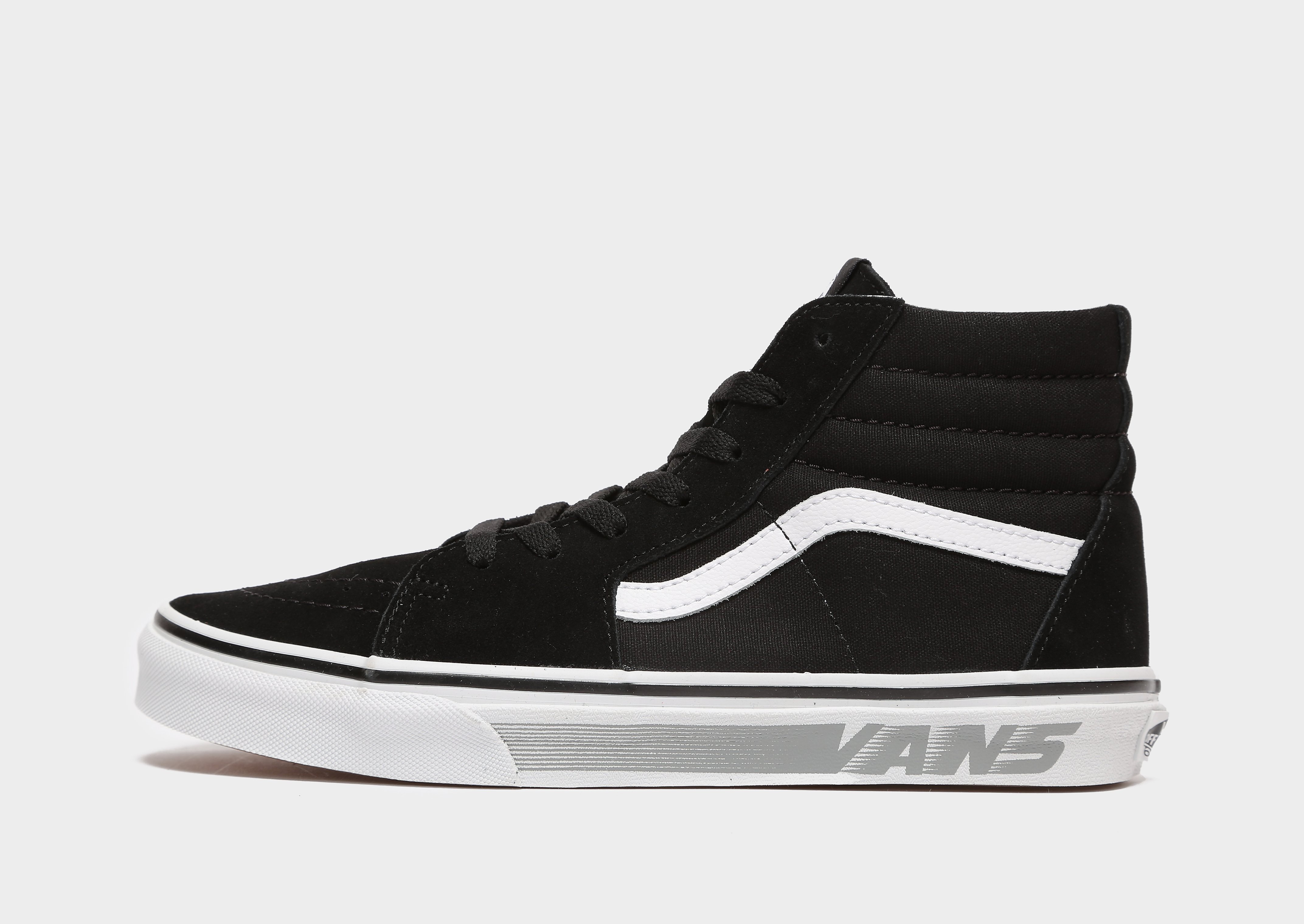 

Vans Sk8-Hi Racers Edge Junior - Only at JD - Black/White - Kids, Black/White