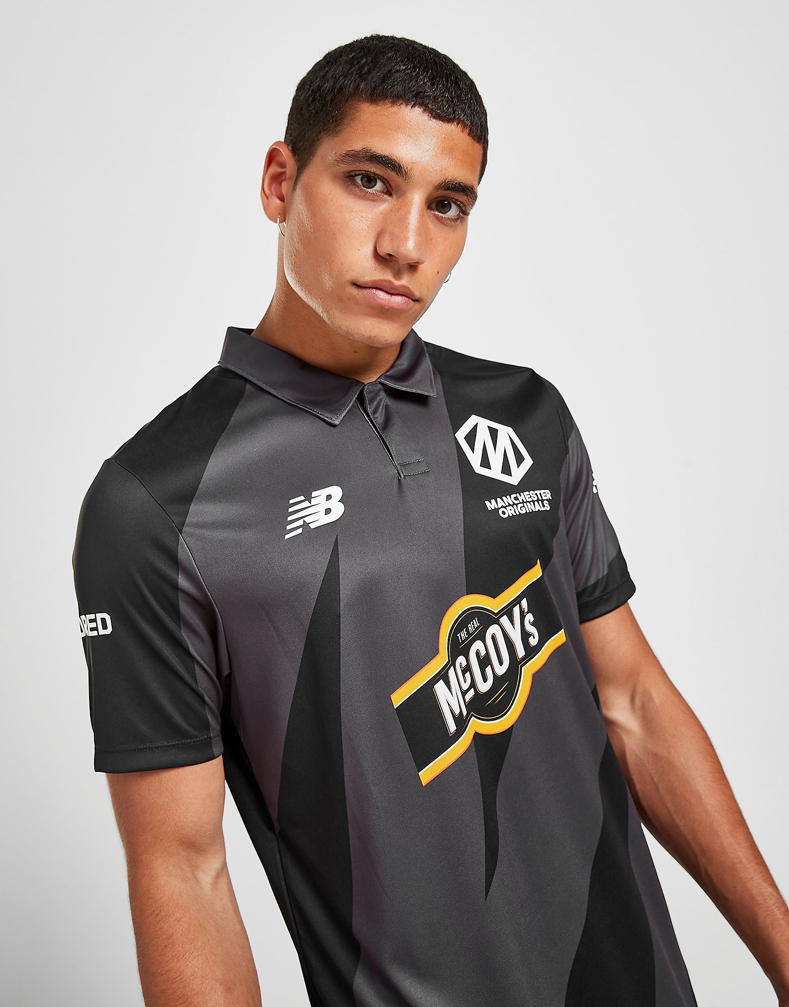 New Balance The Hundred Manchester Originals Shirt - Black - Mens, Black