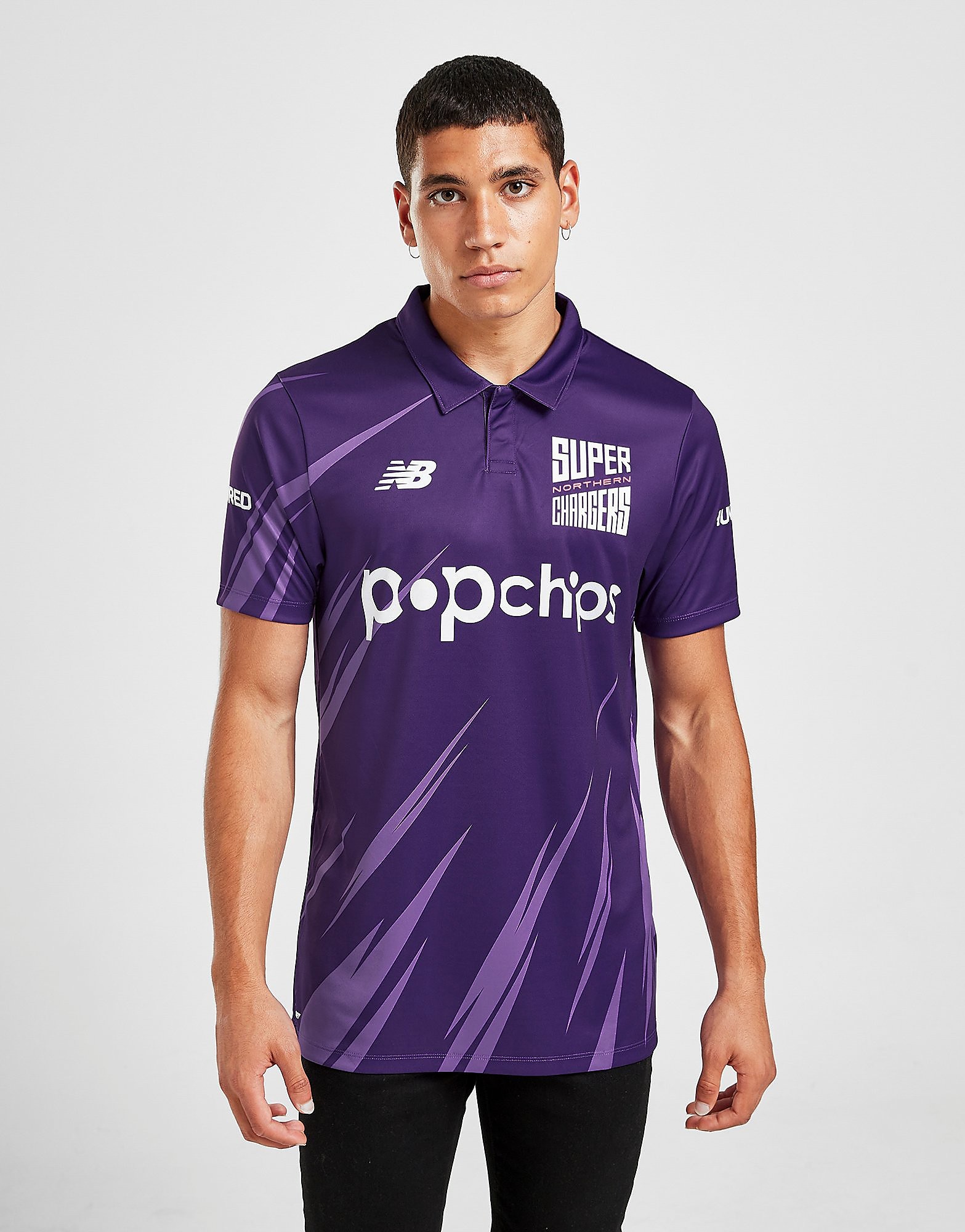 

New Balance The Hundred Northern Superchargers Shirt - Purple - Mens, Purple