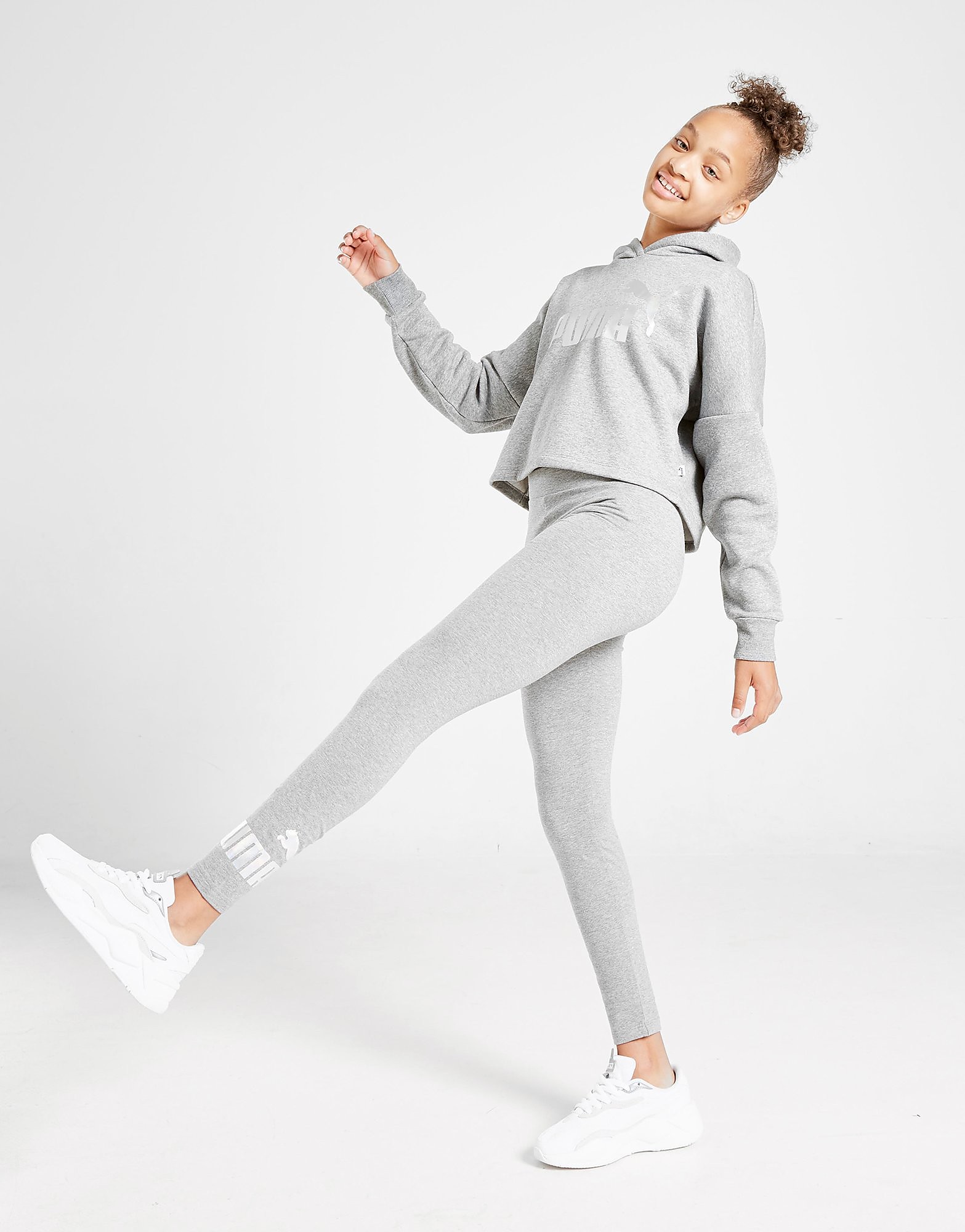 

Puma Girls' Core Foil Leggings Junior - Only at JD - Grey - Kids, Grey