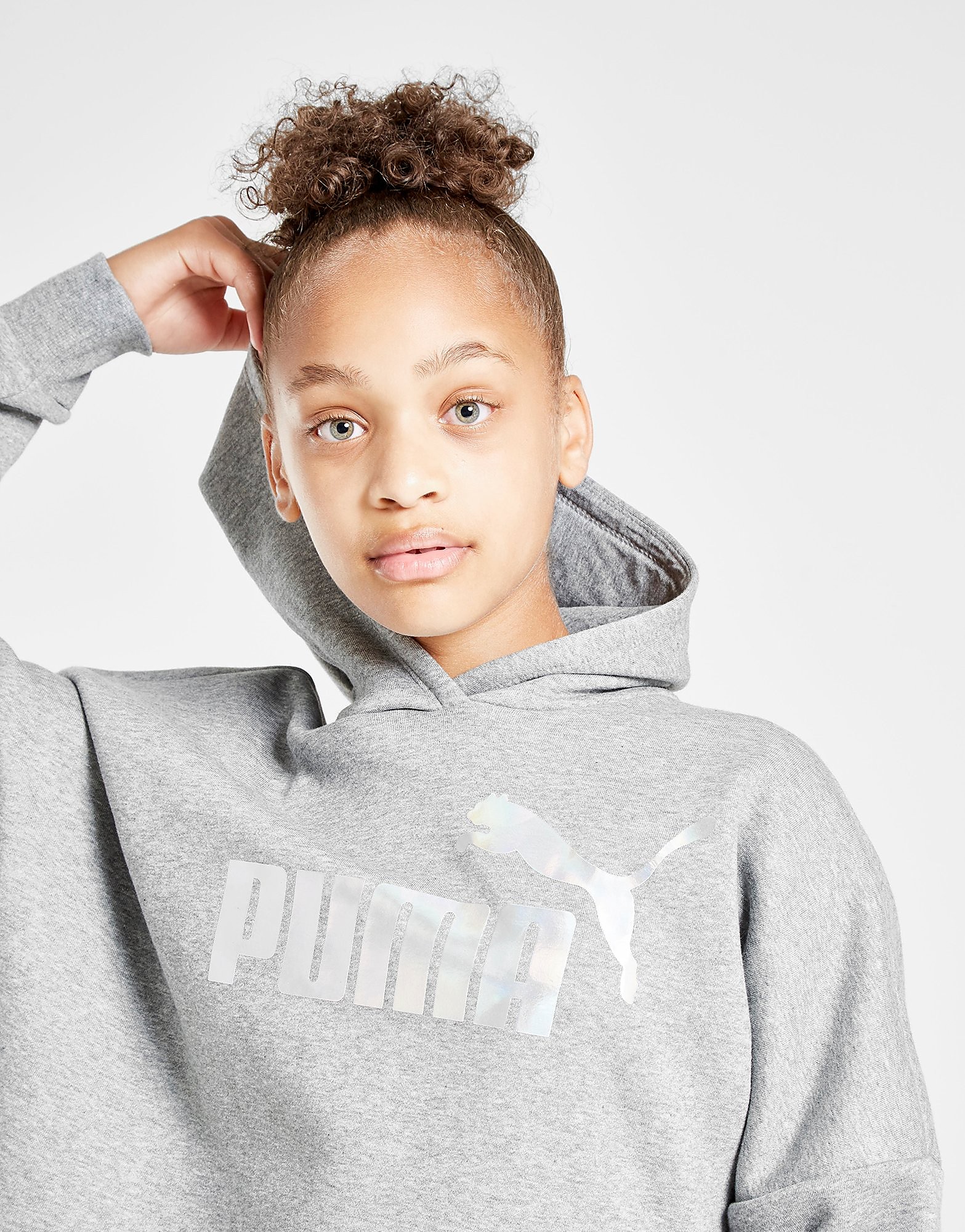 

Puma Girls' Core Crop Hoodie Junior - Only at JD - Grey - Kids, Grey