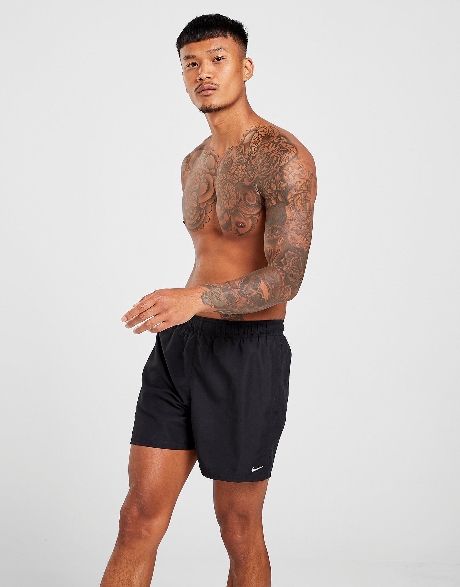 

Nike Swim Essential 5" Volley Short - Black - Mens, Black