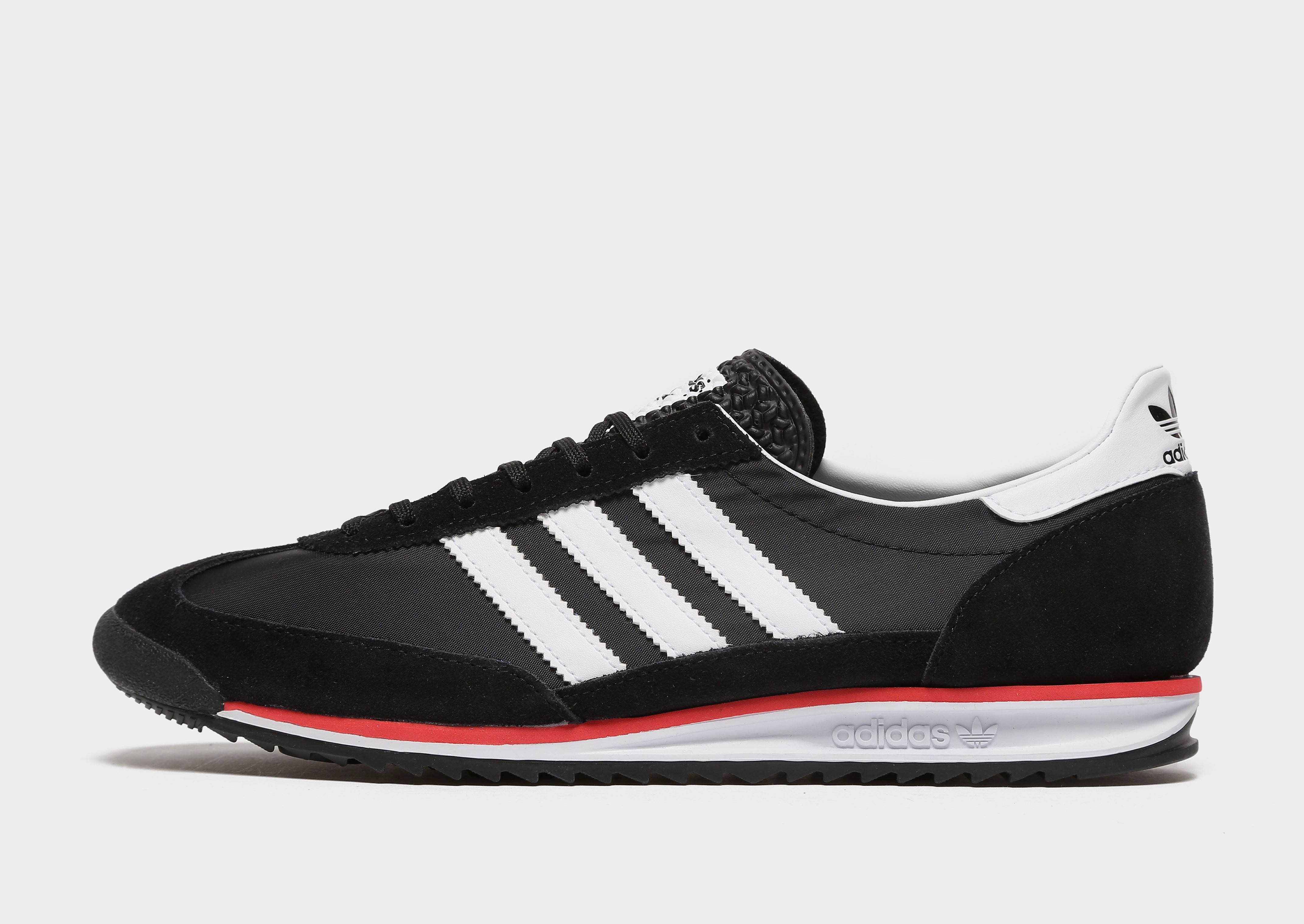 

adidas Originals SL 72 - Only at JD - Black/White/Red - Mens, Black/White/Red