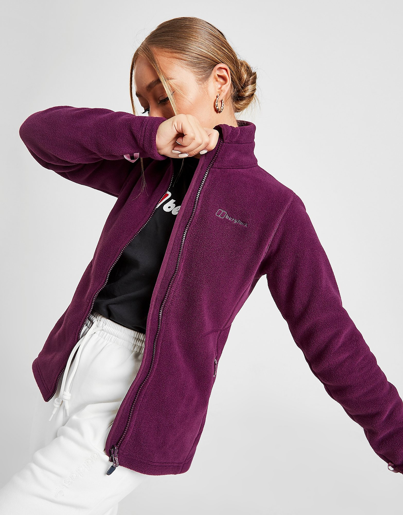 

Berghaus Prism Interactive Fleece Jacket - Purple - Womens, Purple