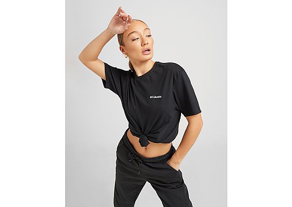 Columbia T-Shirt Box Logo Boyfriend Femme