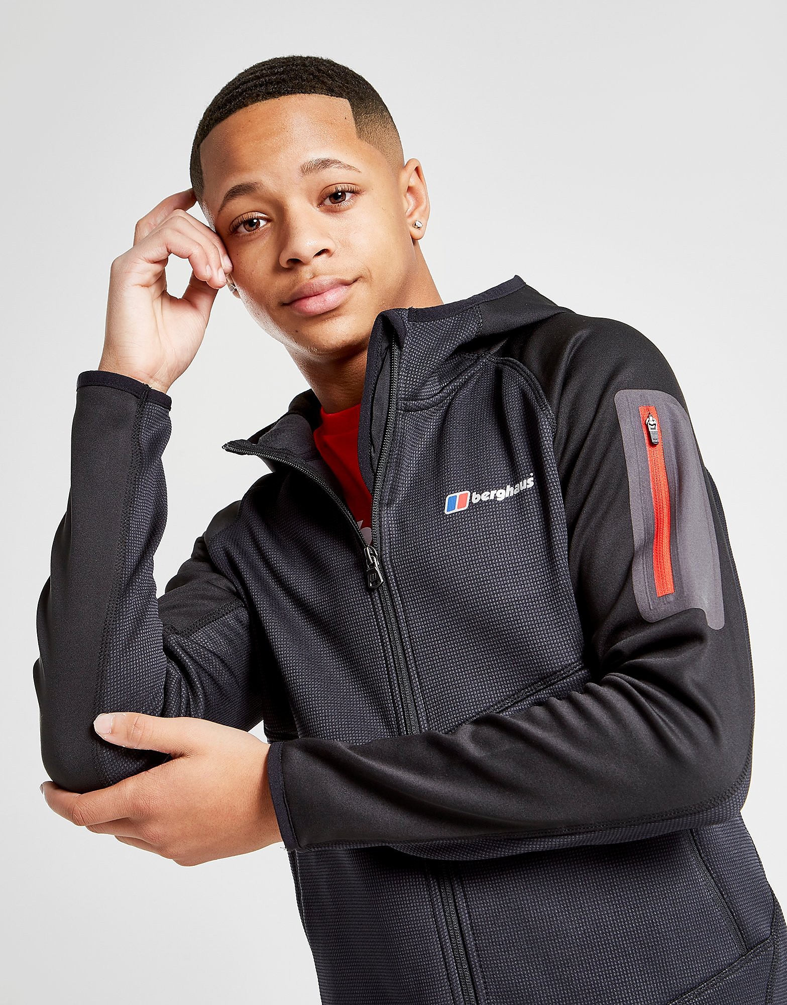 

Berghaus Foliax Poly Hoodie Junior - Only at JD - Black - Kids, Black