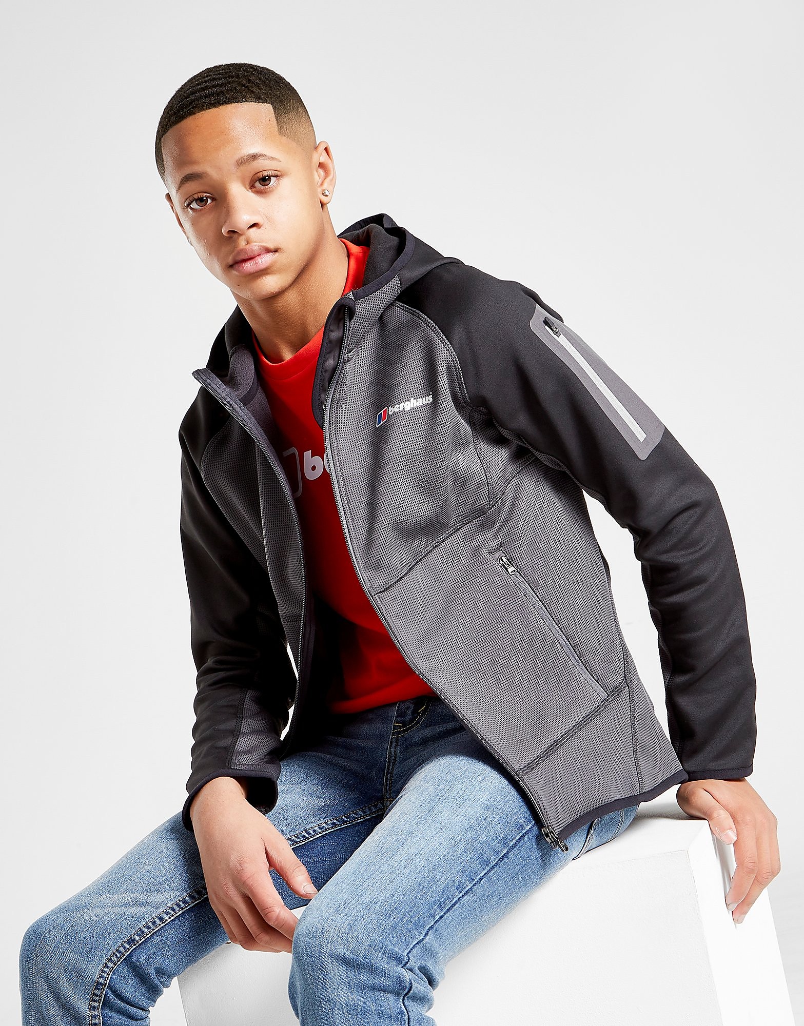 

Berghaus Foliax Poly Hoodie Junior - Grey - Kids, Grey