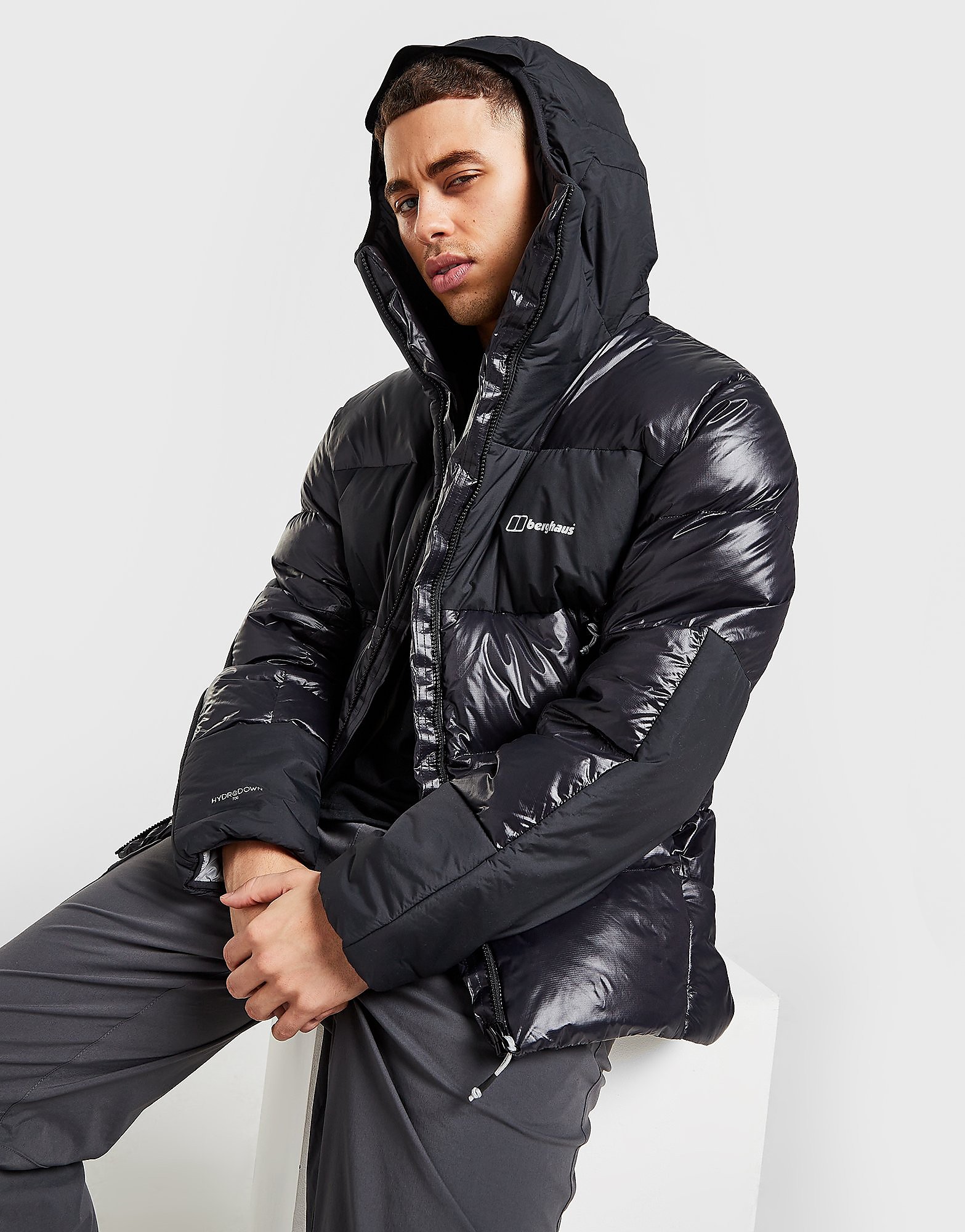 Berghaus Arkos Reflect Down Jacket - Black/Black - Mens, Black/Black