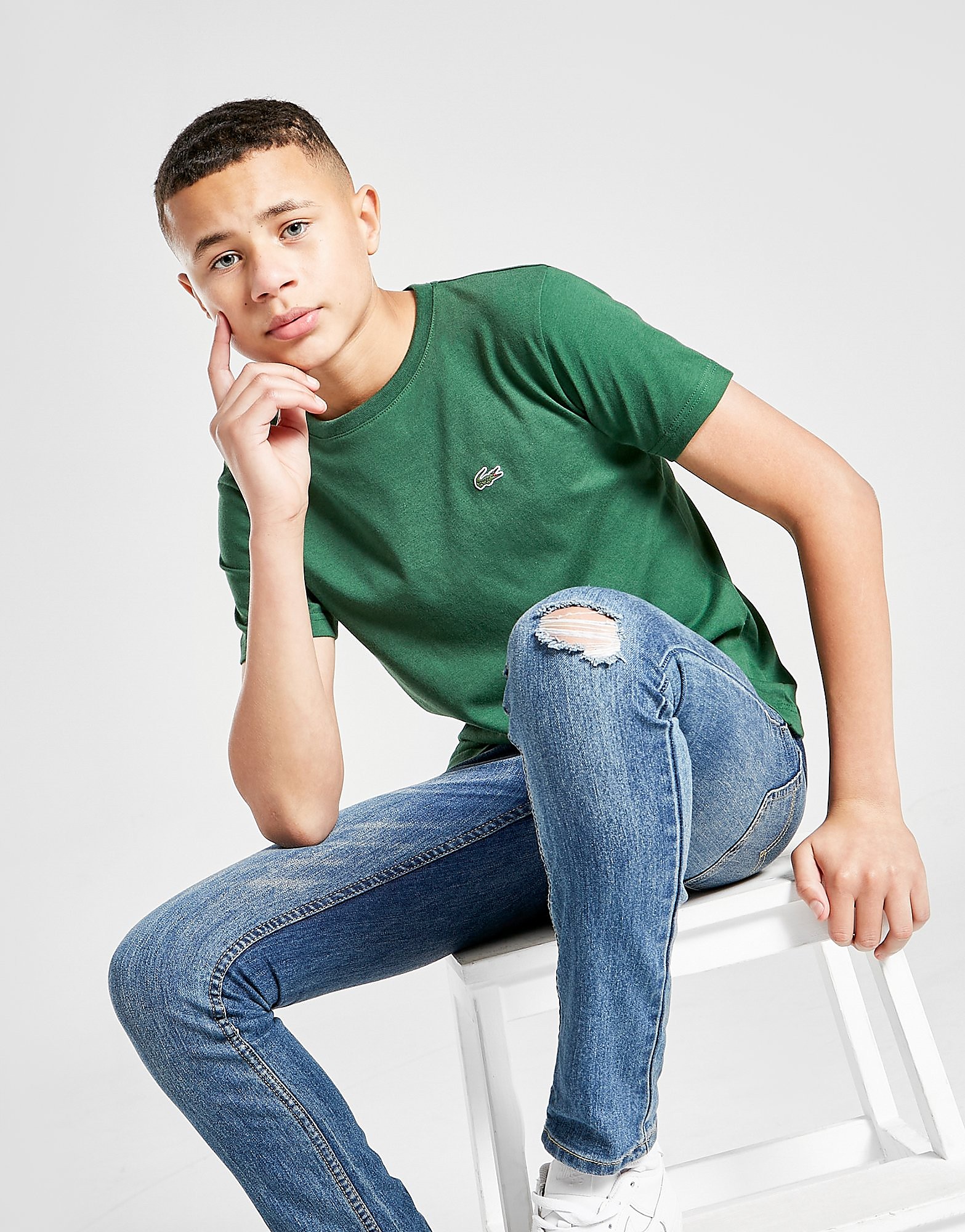 

Lacoste Small Logo T-Shirt Junior - Green - Kids, Green