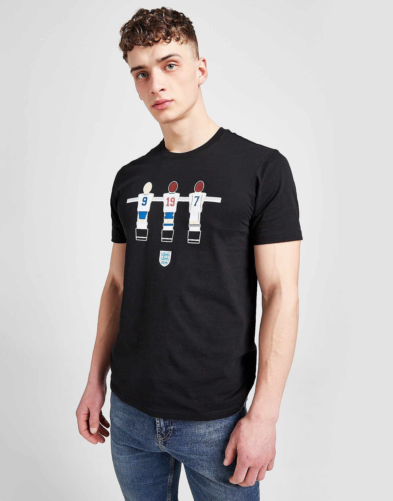 

Official Team England Football T-Shirt - Black - Mens, Black
