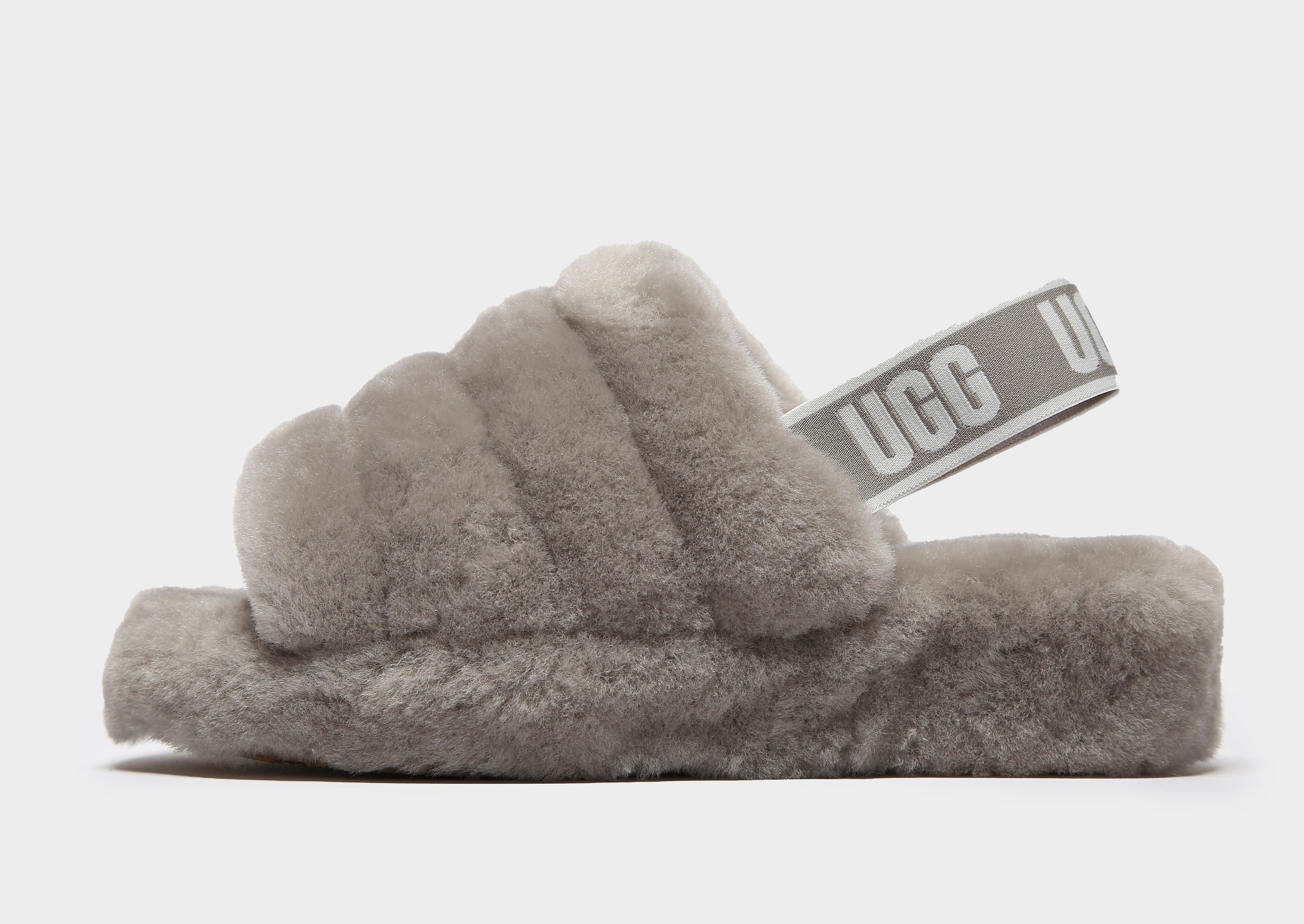 

UGG Fluff Yeah Slides Women's - Grey, Grey