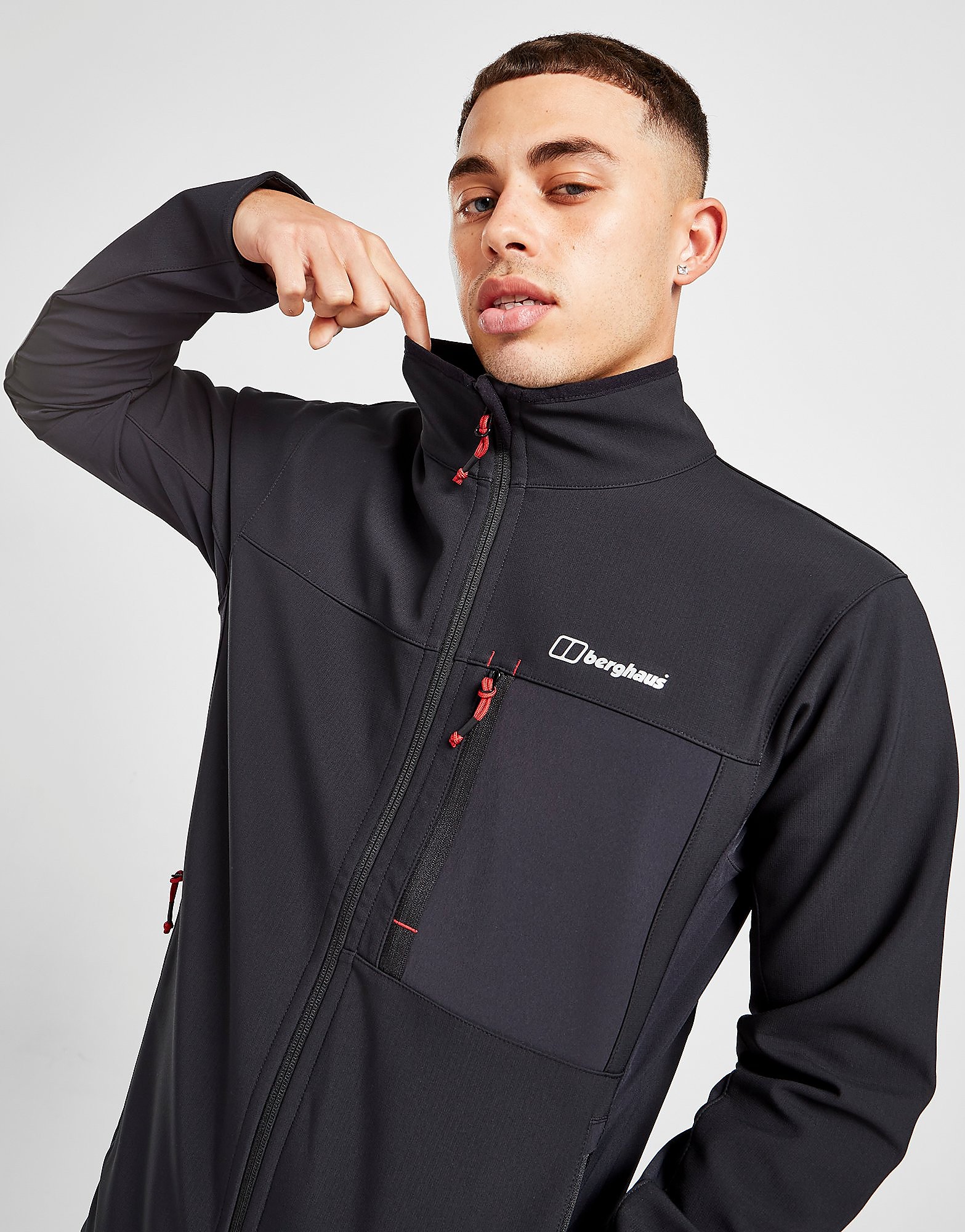 Berghaus Casaco Ghlas 2.0 Softshell - Preto - Mens, Preto