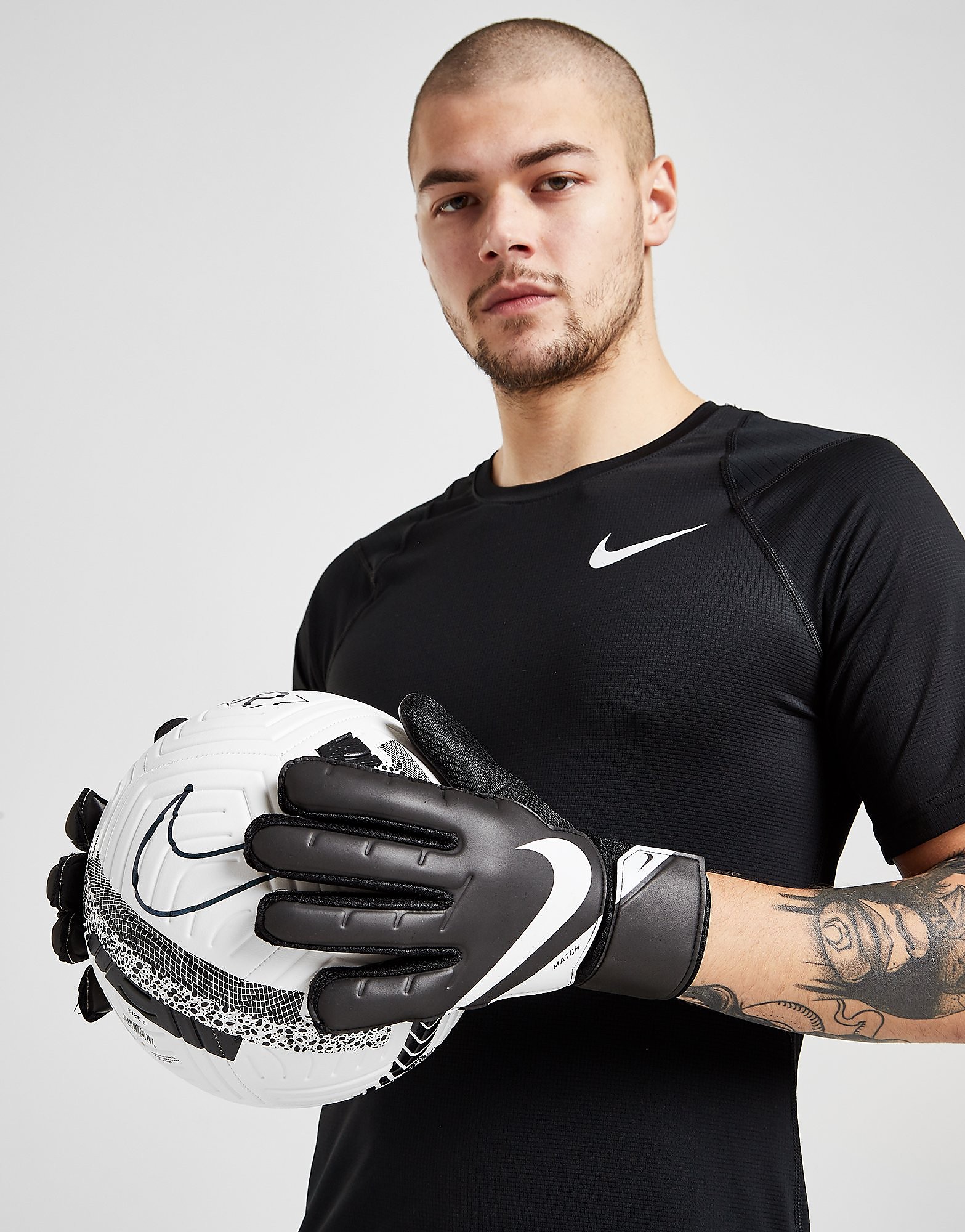 

Nike Match 20 Goalkeeper Gloves - Black/White/White - Womens, Black/White/White