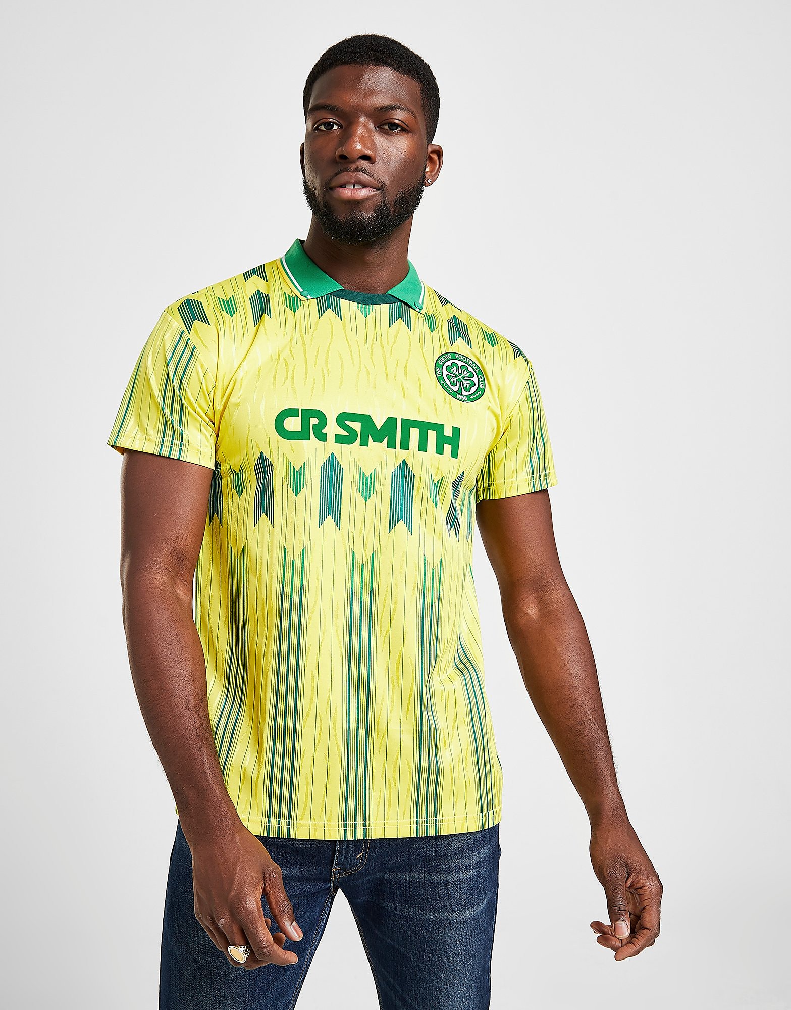 

Celtic Retro Celtic FC '89 Away Shirt - Yellow/Green - Mens, Yellow/Green