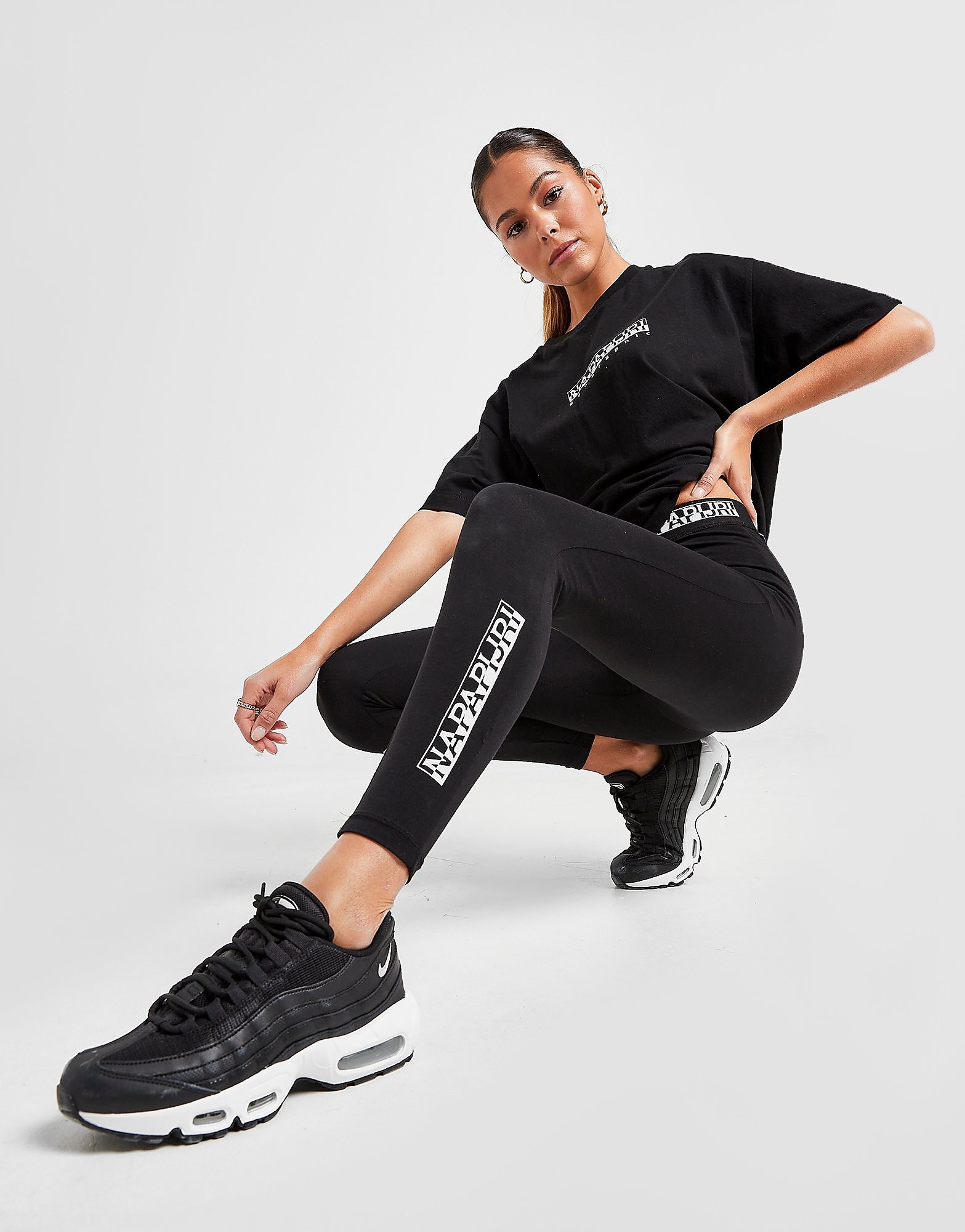 

Napapijri Core Leggings - Black - Womens, Black