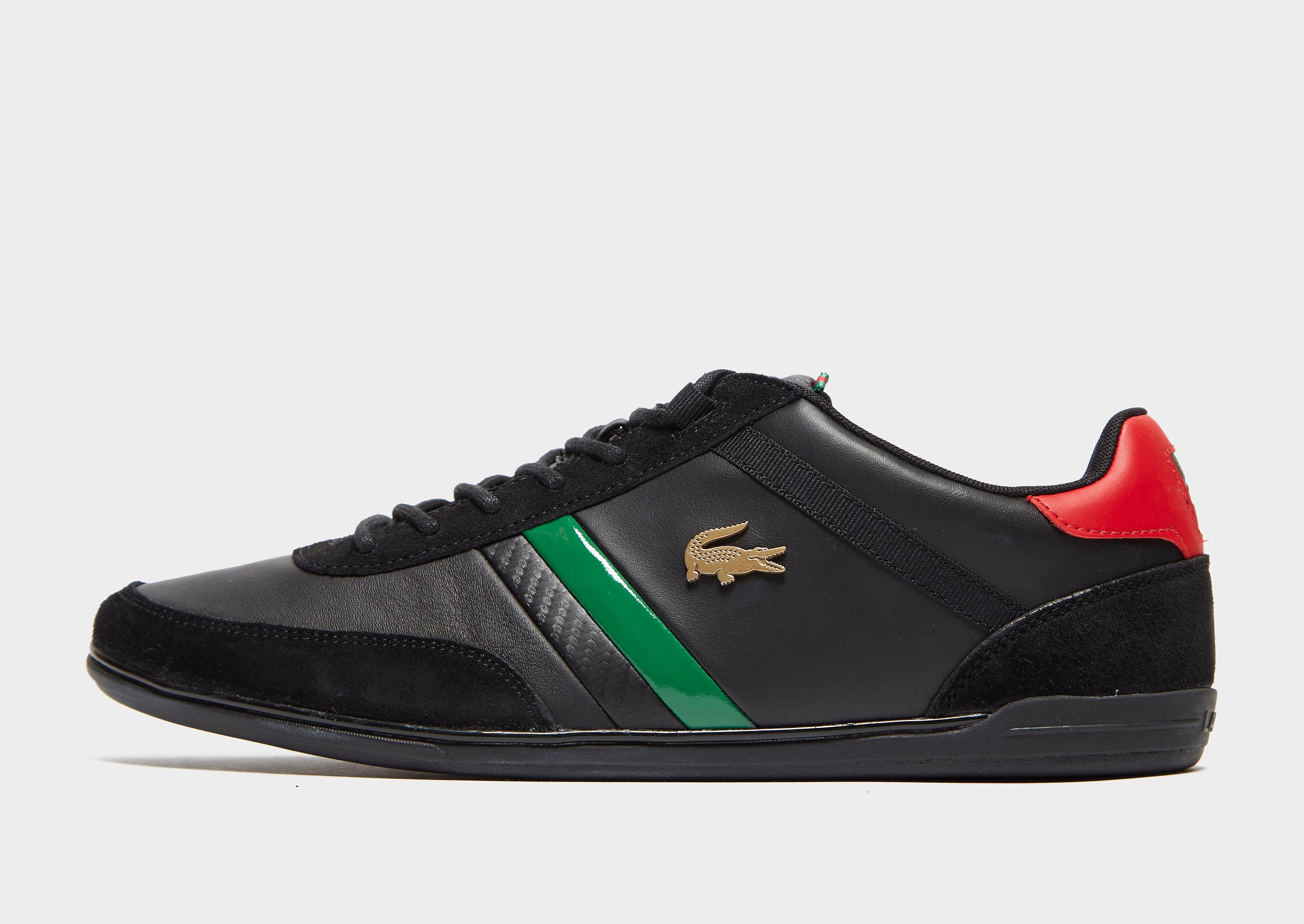 

Lacoste Giron - Black/Red - Mens, Black/Red