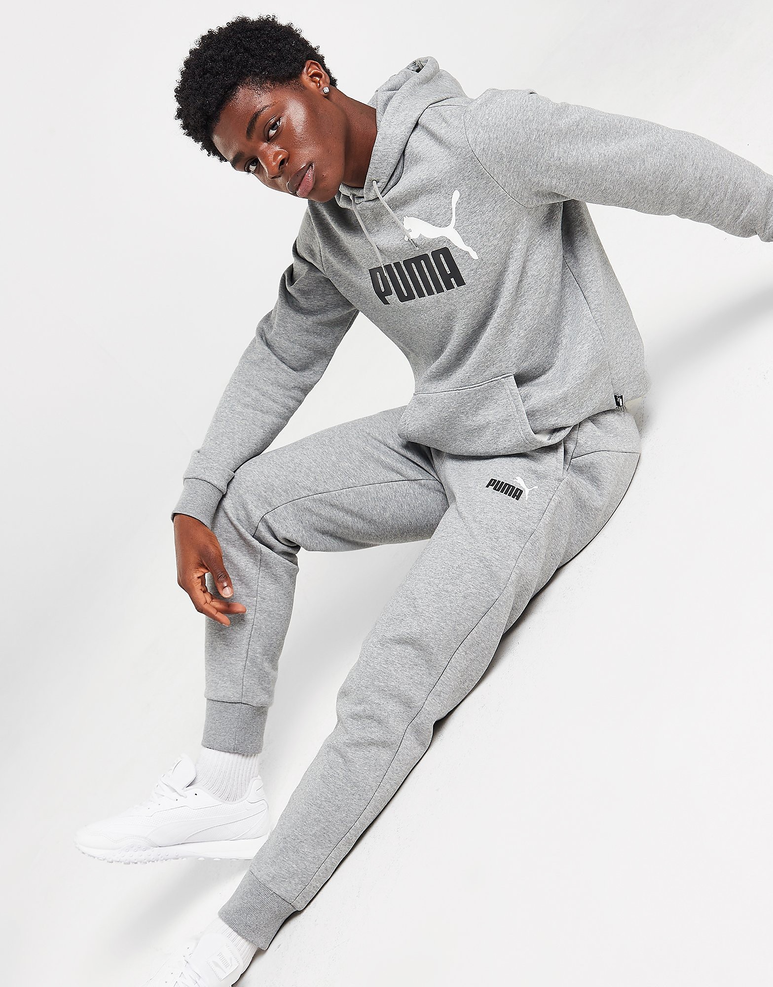 

Puma Core Fleece Joggers - Grey - Mens, Grey
