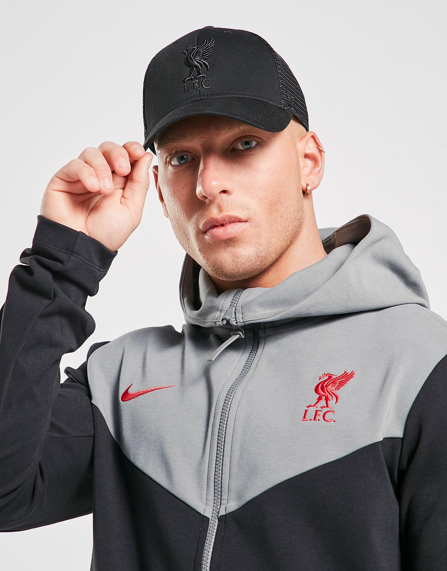 

47 Brand Liverpool FC Cap - Black - Womens, Black