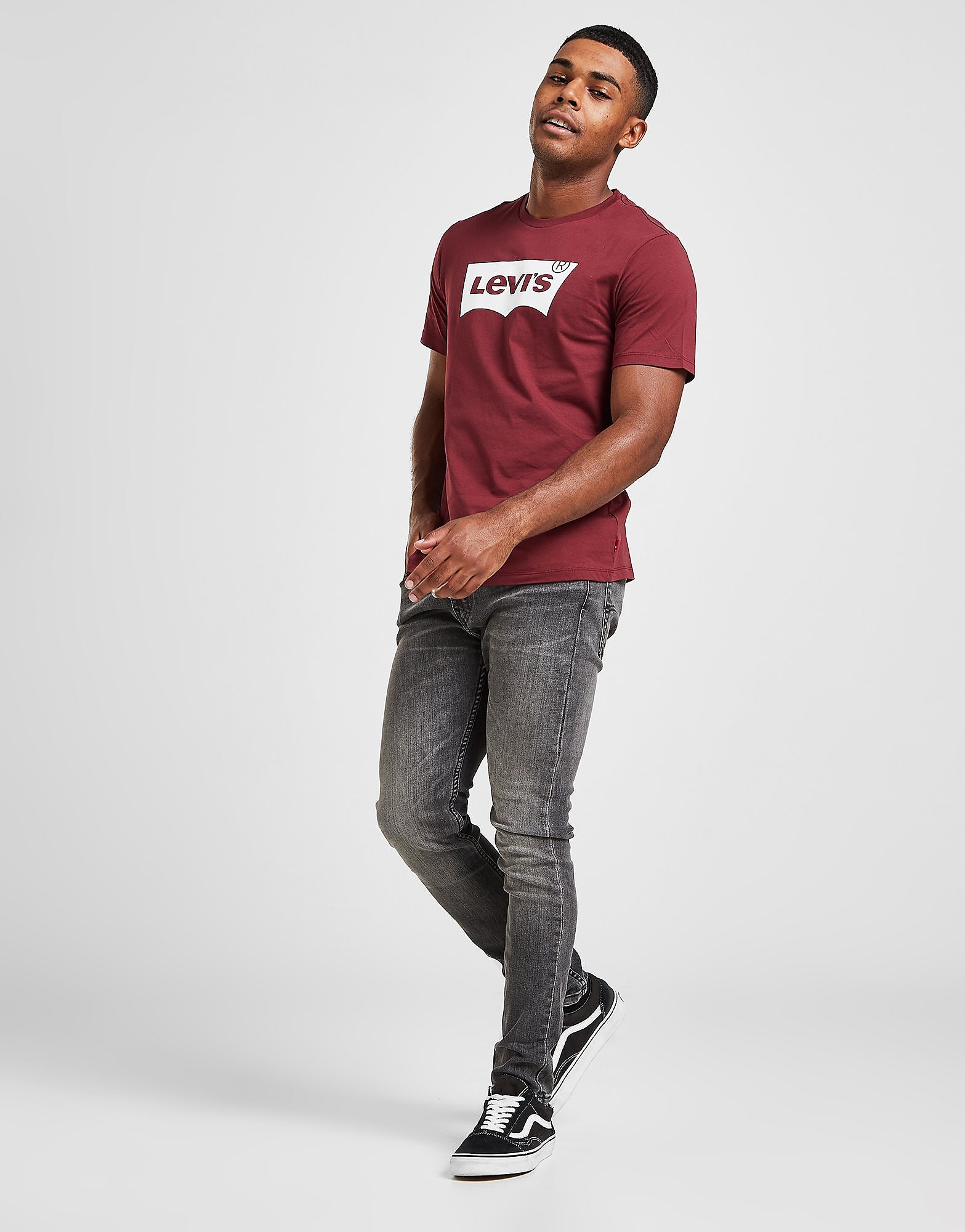 

Levis 519 Skinny Hi-Ball Jeans - Only at JD - Black, Black