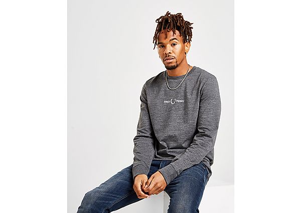 Fred Perry T-shirt Central Logo Manches longues Homme