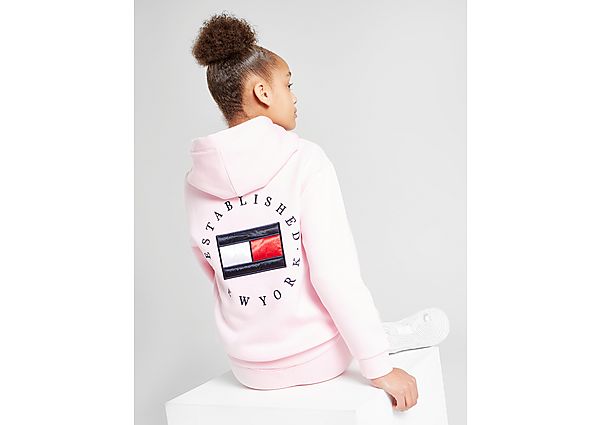 Tommy Hilfiger Sweat à capuche Heritage Logo Zip Through Junior Fille