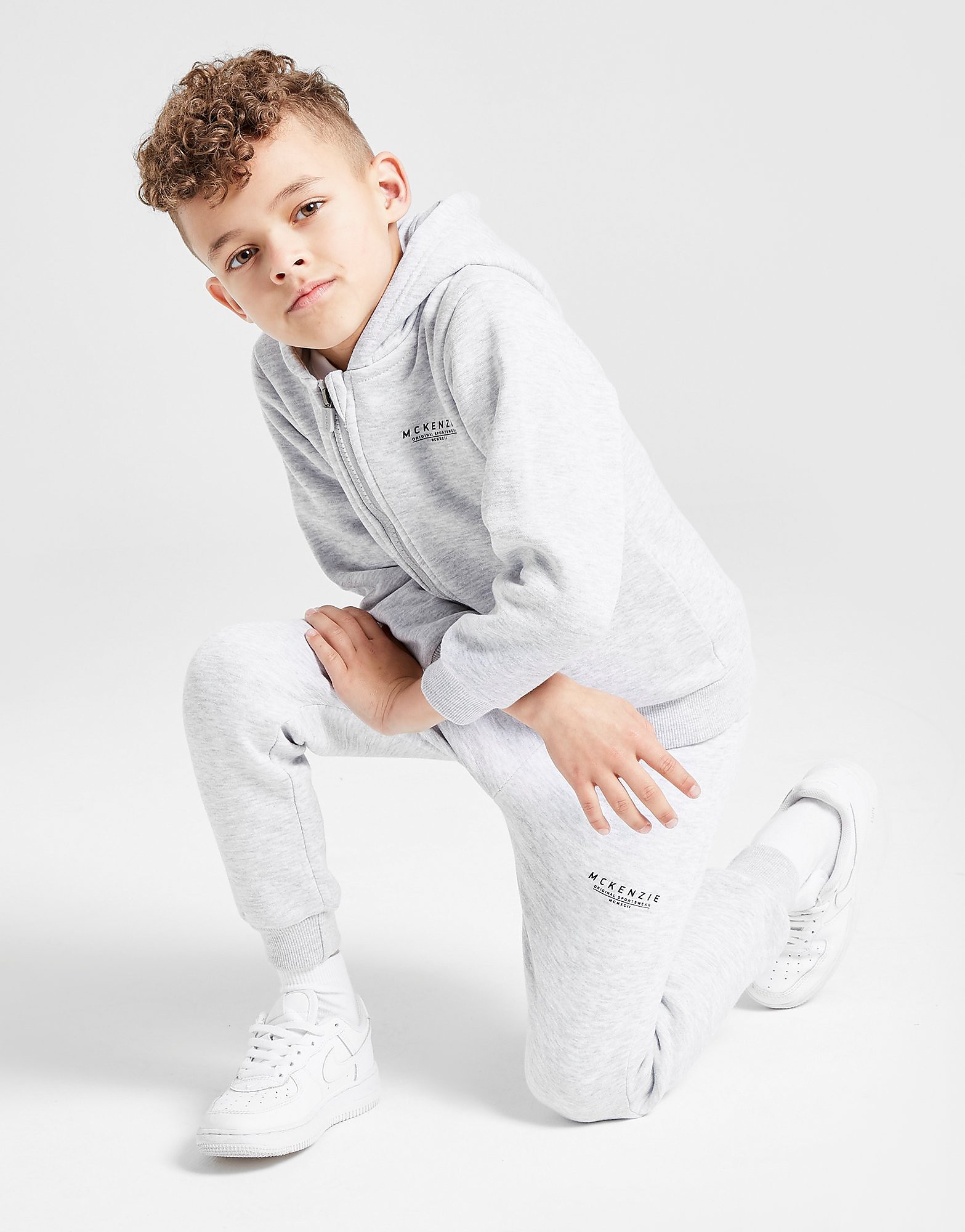 

McKenzie Essential Zip Through Hoodie Children - Grey - Kids, Grey