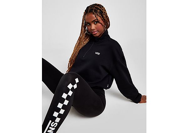 Vans Sweat-Shirt Polaire Court 1/2 Zip Femme