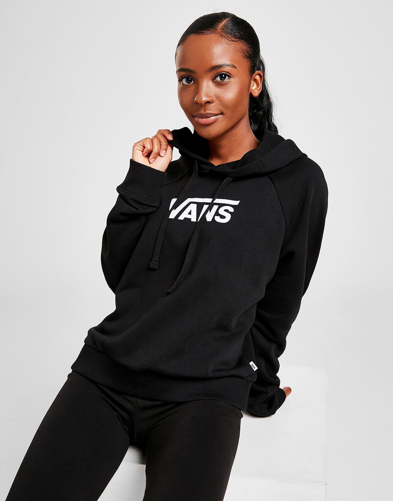 

Vans Flying Box Overhead Hoodie - Black/White, Black/White