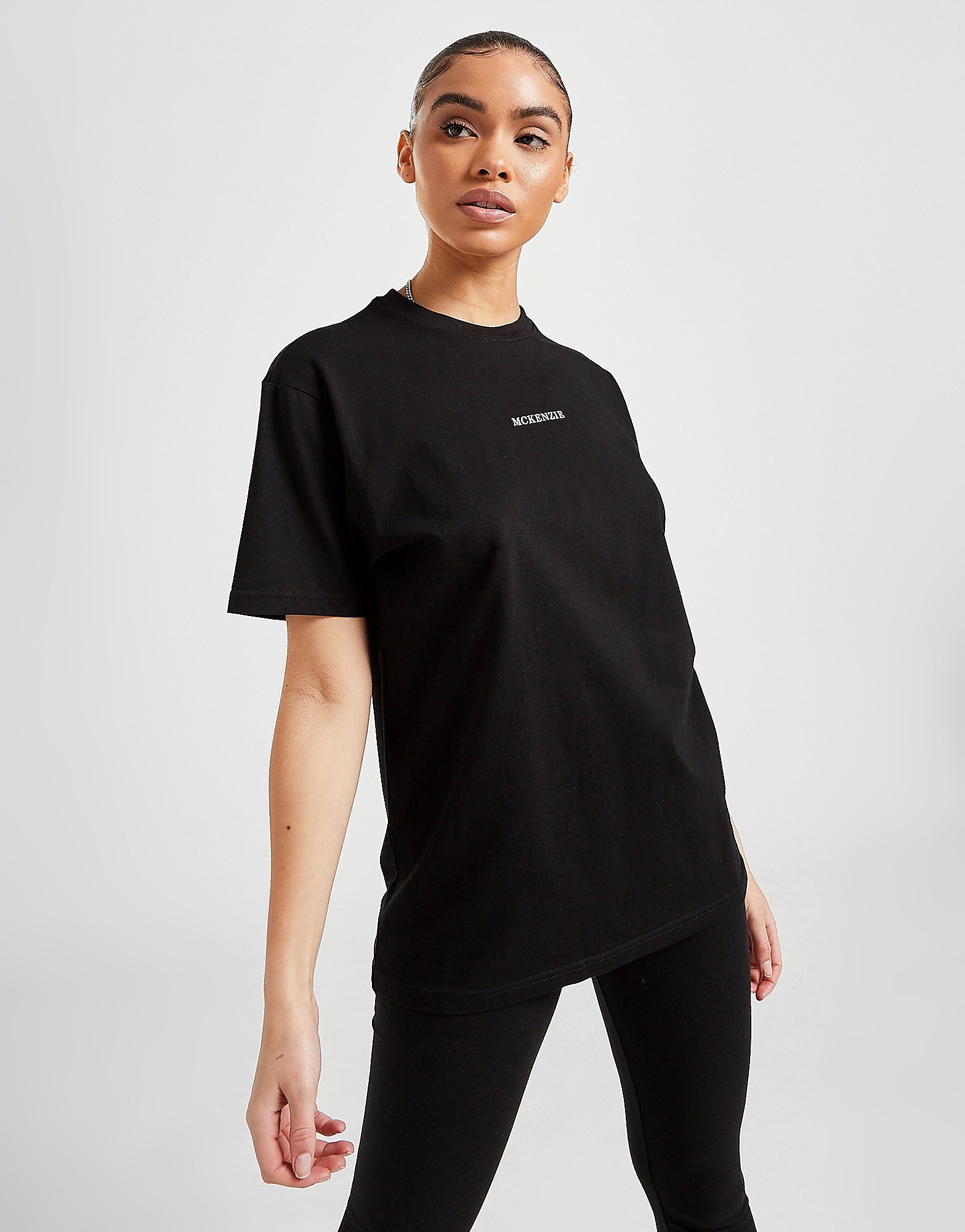 

McKenzie Essential Boyfriend T-Shirt - BLACK - Womens, BLACK