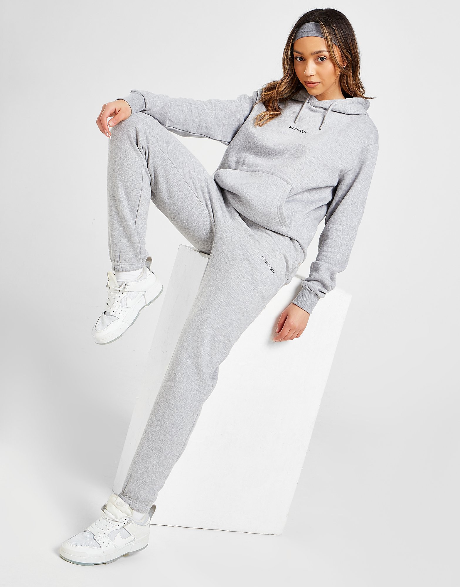 

McKenzie Essential Fleece Joggers - GREY - Womens, GREY
