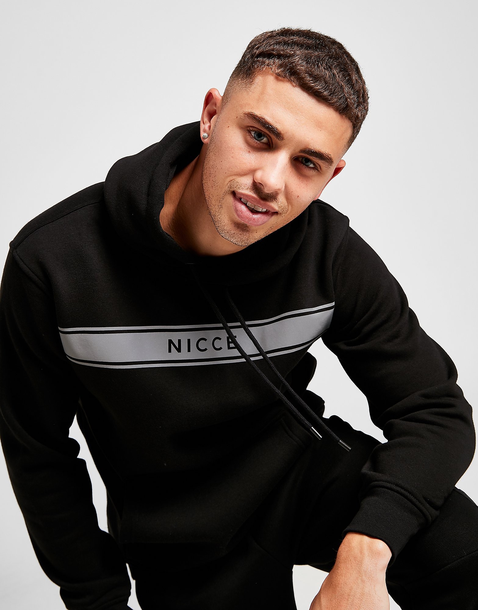 

Nicce AXIOM Overhead Hoodie - Black - Mens, Black