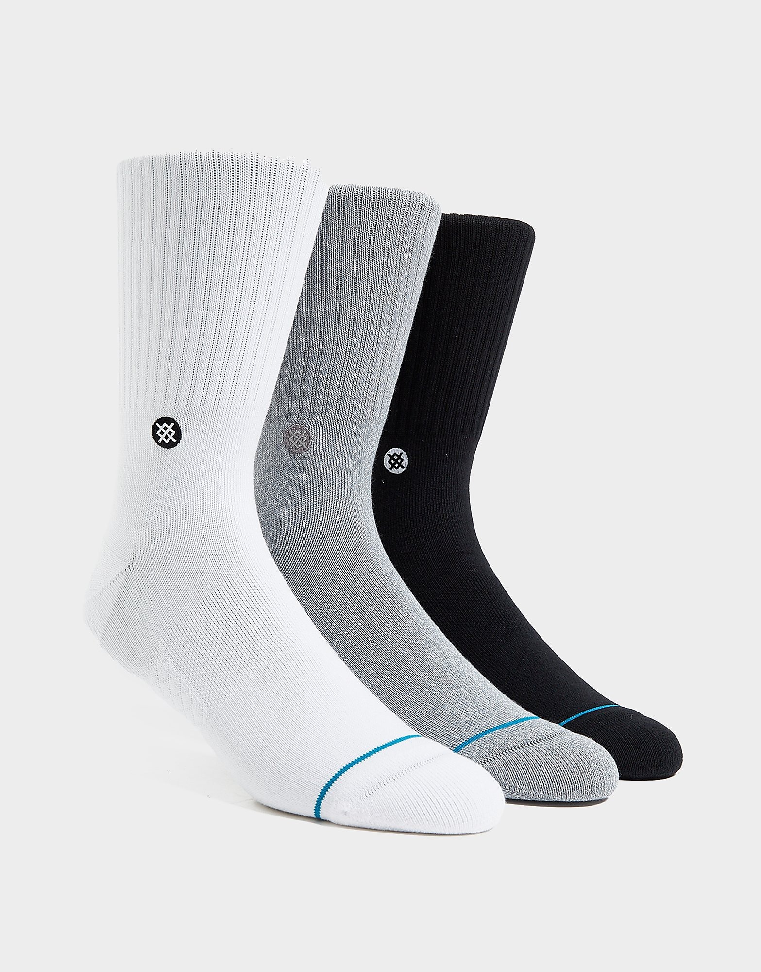 

Stance 3 Pack Icon Socks - Multi Coloured - Womens, Multi Coloured