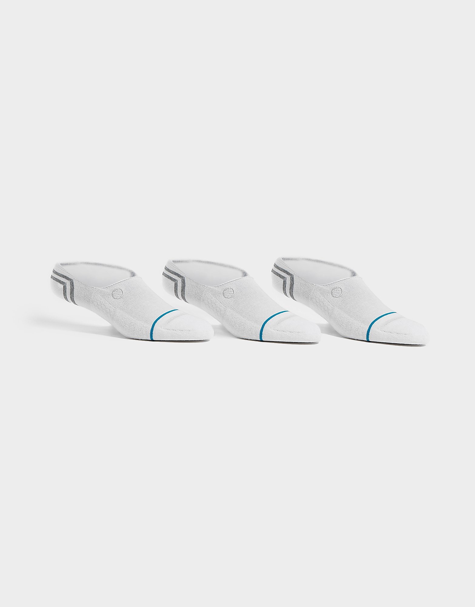 

Stance 3 Pack Gamut Invisible Socks - White/Blue - Womens, White/Blue