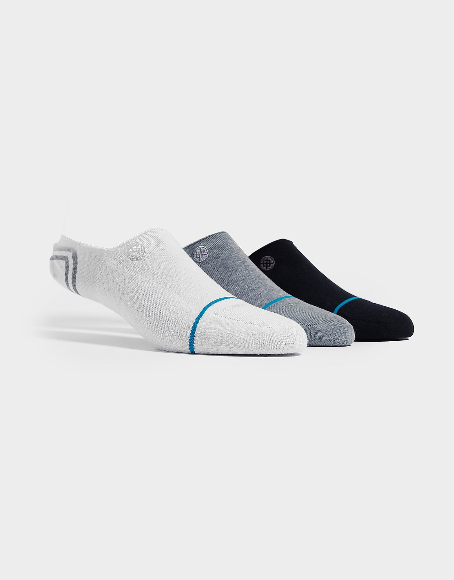 

Stance 3 Pack Gamut No Show Socks - Multi Coloured - Womens, Multi Coloured