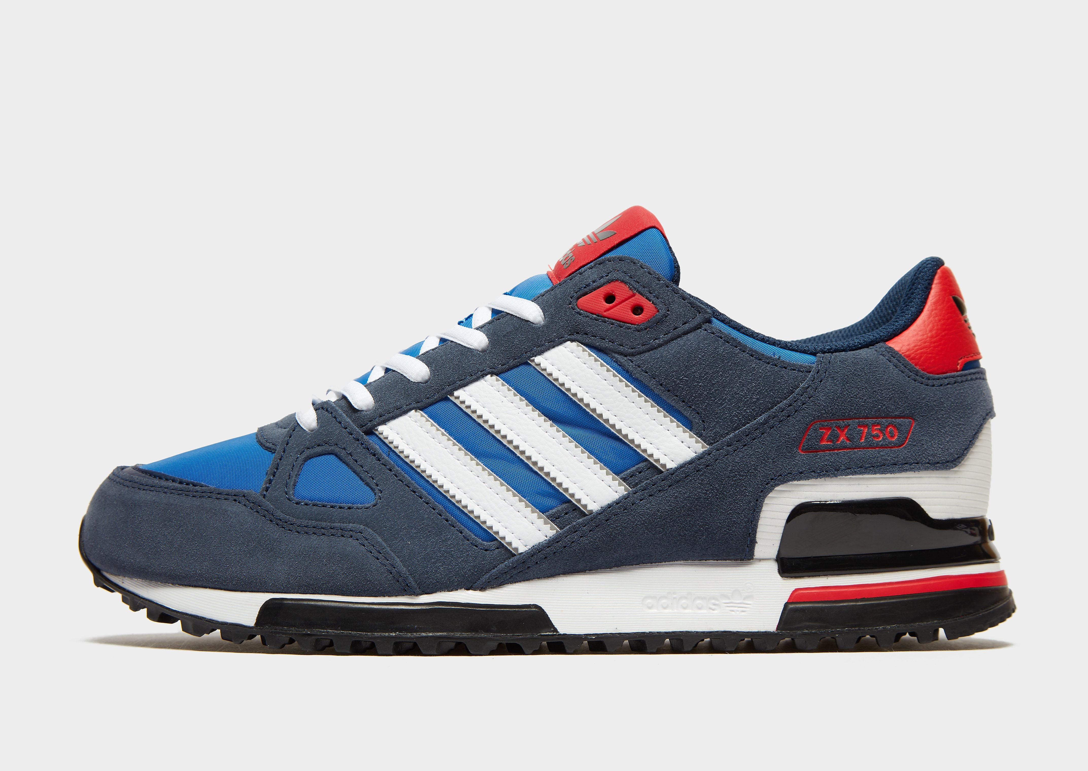 

adidas Originals ZX 750 - Only at JD - Blue/Red/White - Mens, Blue/Red/White